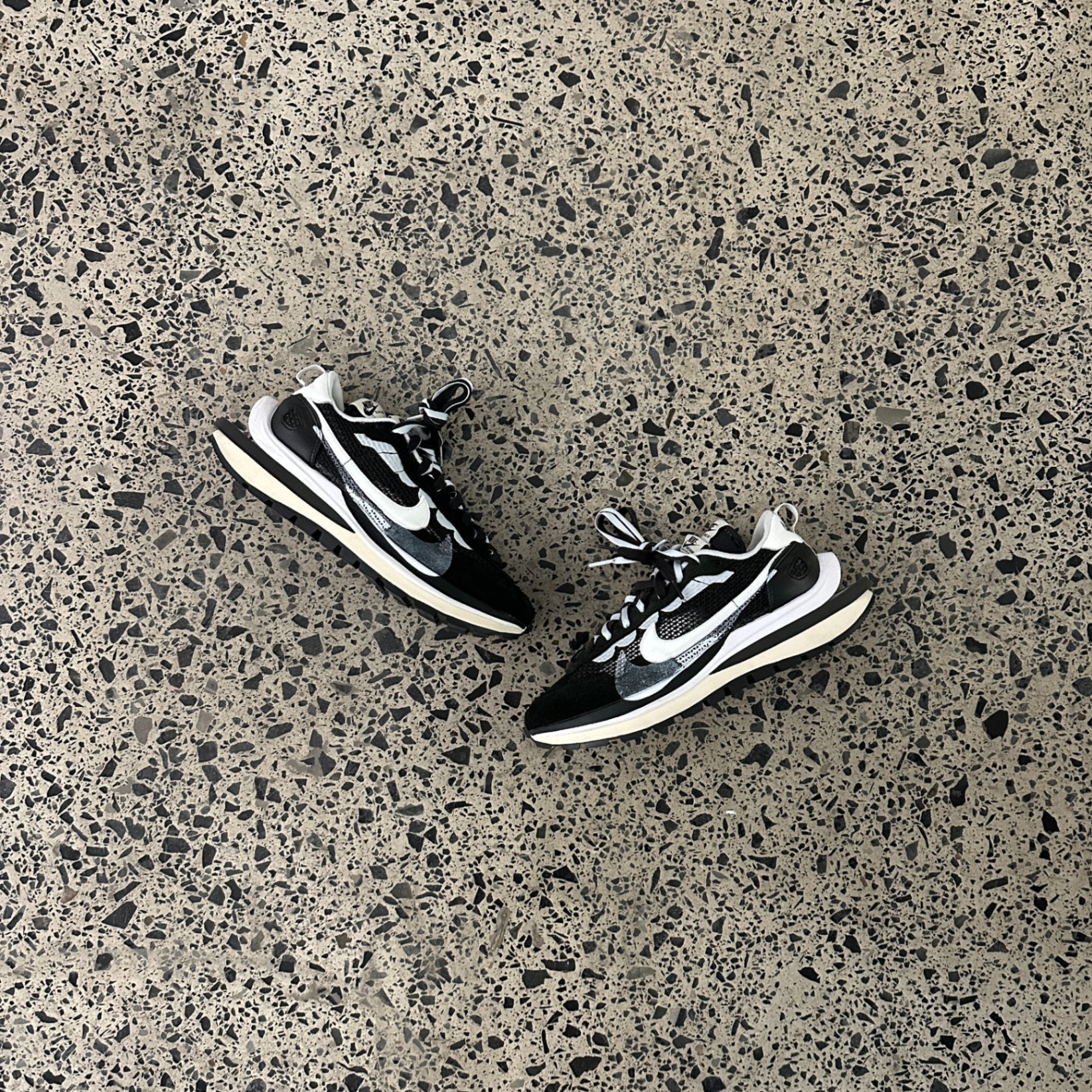 Nike Vaporwaffle sacai Black White