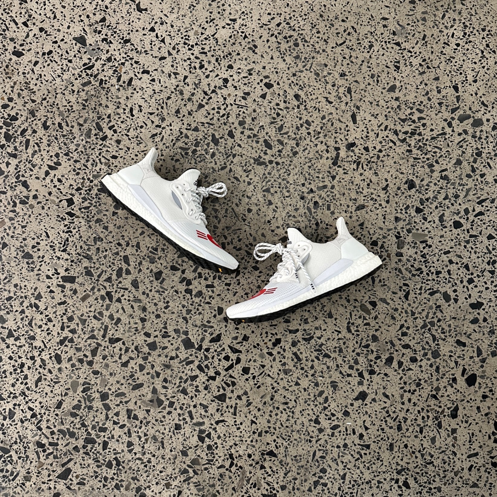 Adidas Solar Hu Glide Human Made White Red