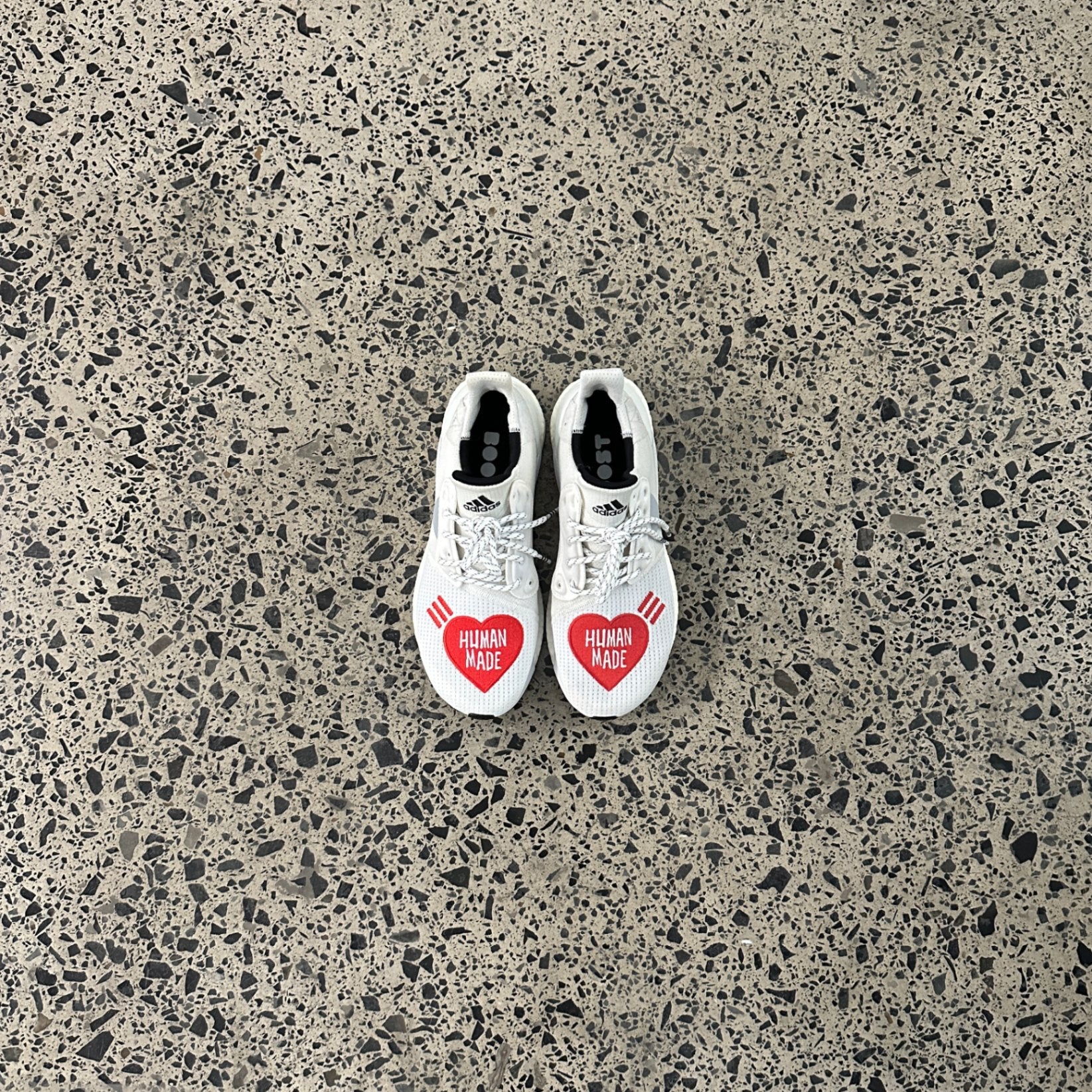 Adidas Solar Hu Glide Human Made White Red