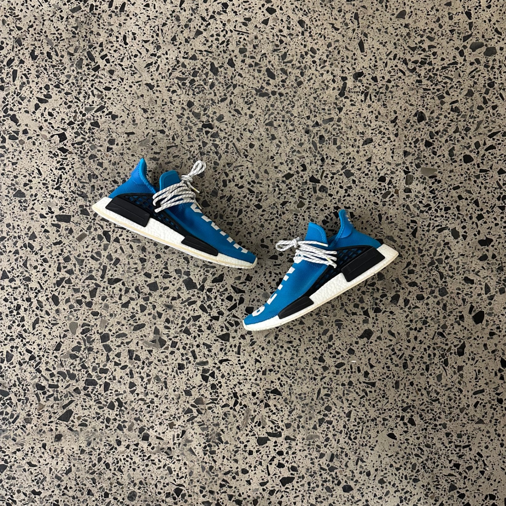 Adidas NMD HU Pharrell Human Being Sharp Blue
