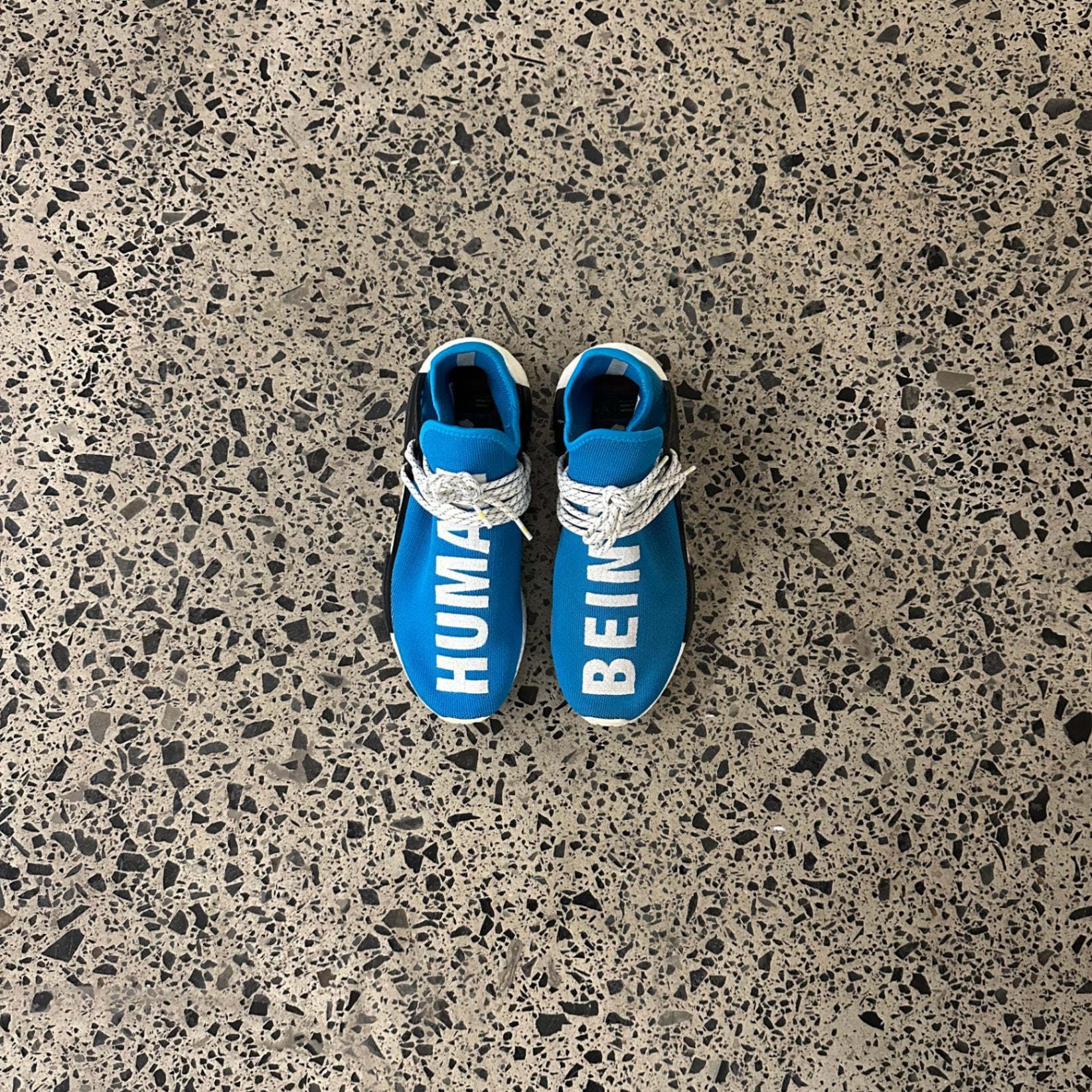 Adidas NMD HU Pharrell Human Being Sharp Blue