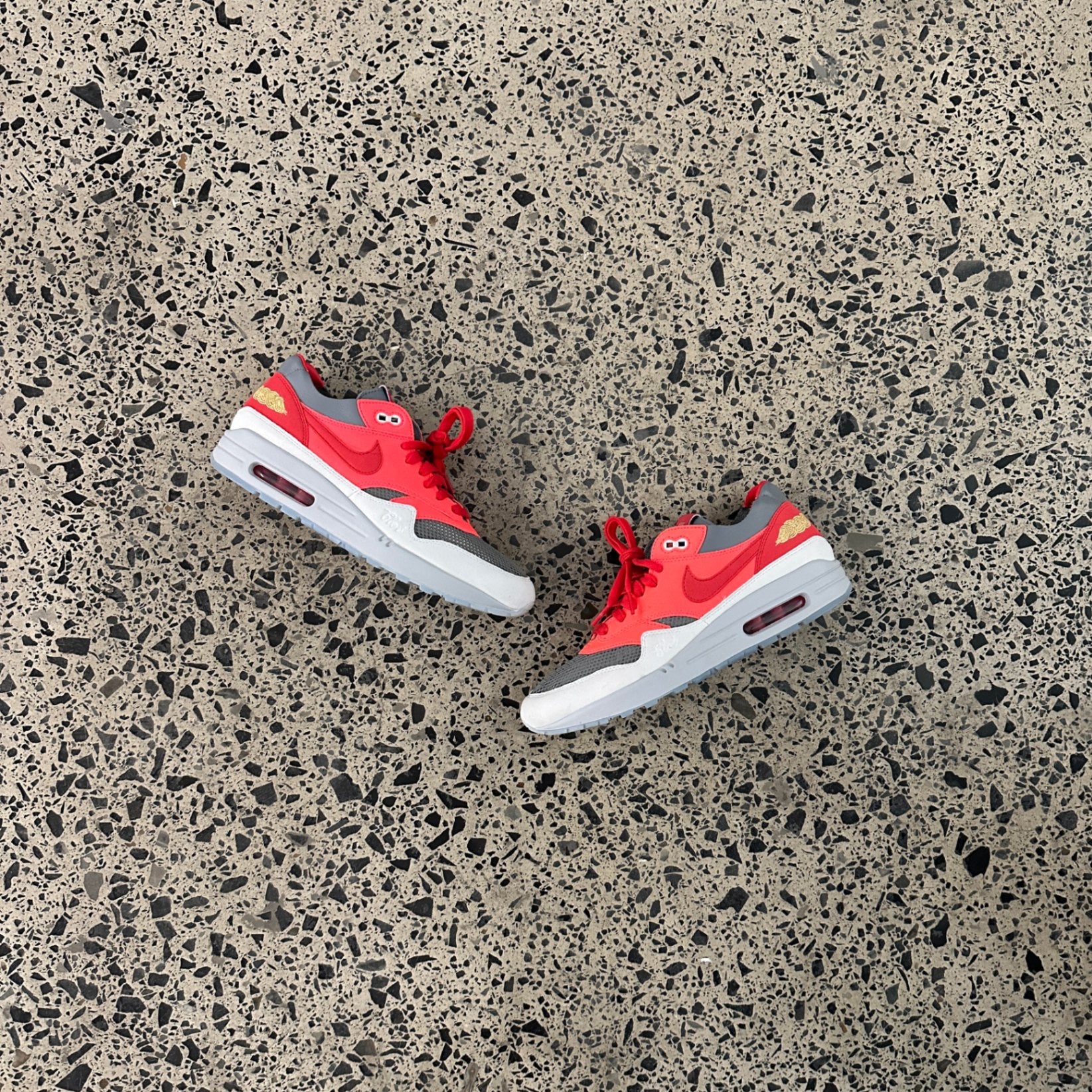 Nike Air Max 1 CLOT Kiss of Death Solar Red
