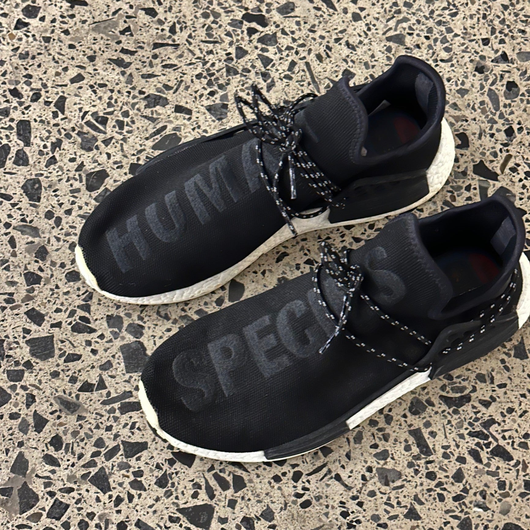Adidas NMD HU Pharrell Human Species Black