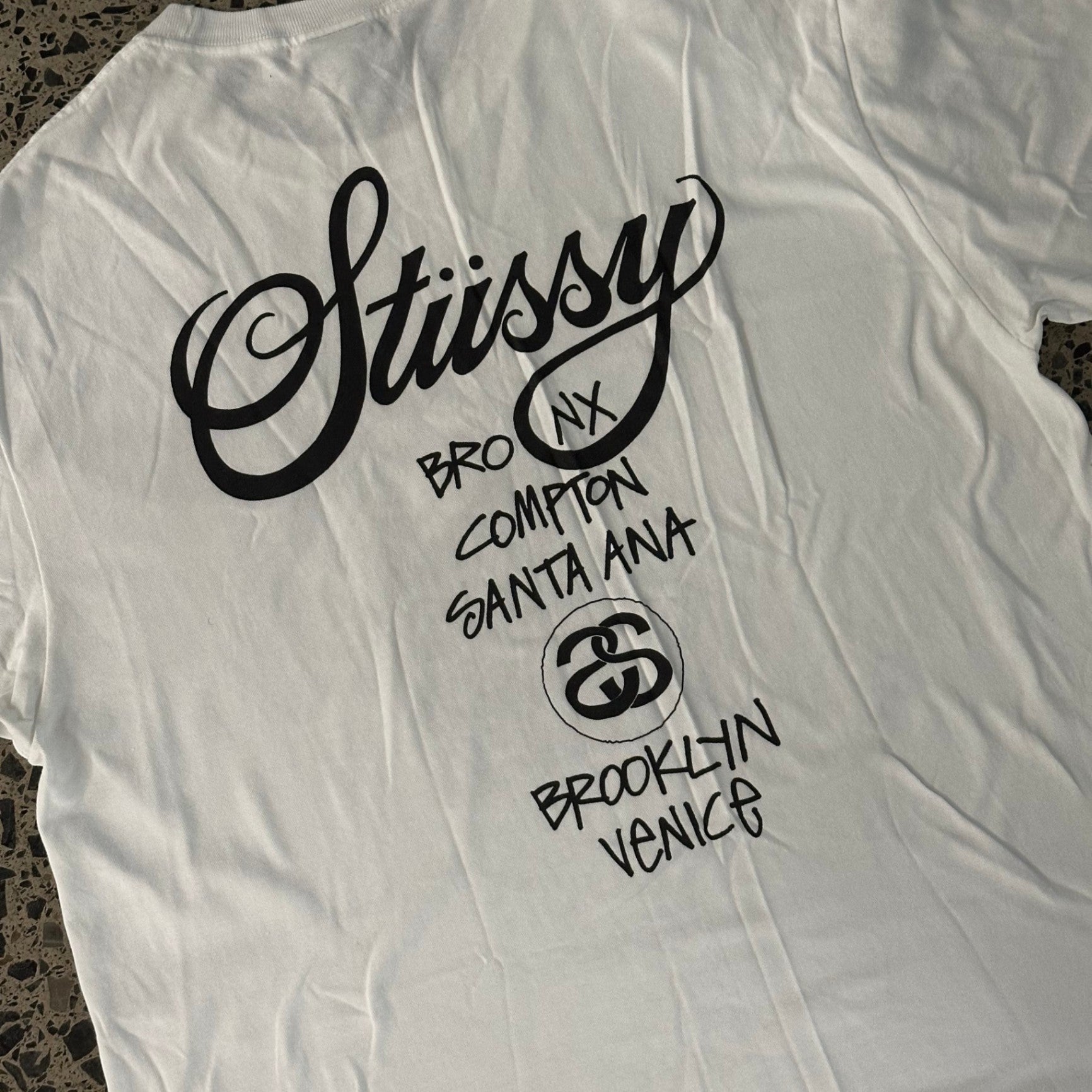 Stussy x Dover Street Market T-shirt White