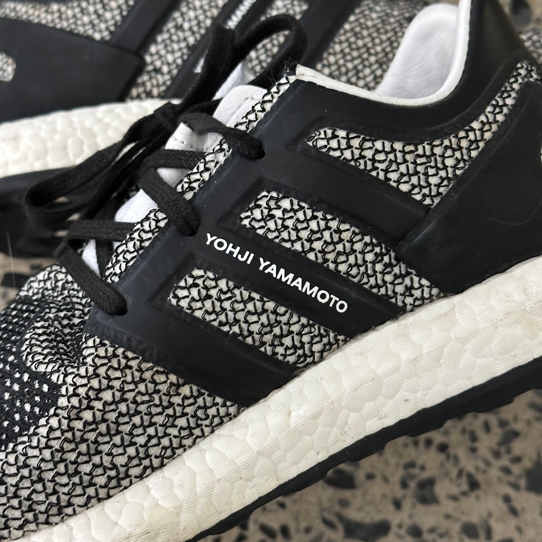 adidas Y-3 Pureboost White Black