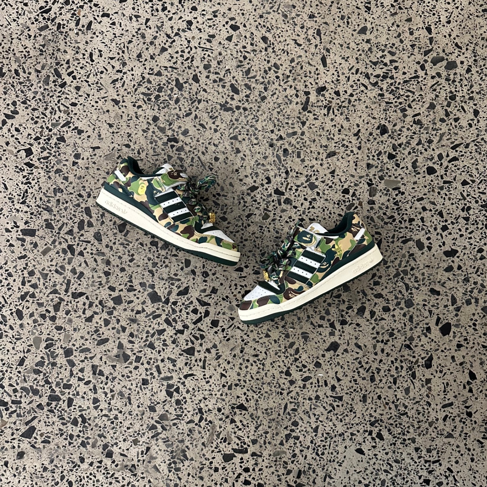 adidas Forum 84 Low Bape 30th Anniversary Green Camo