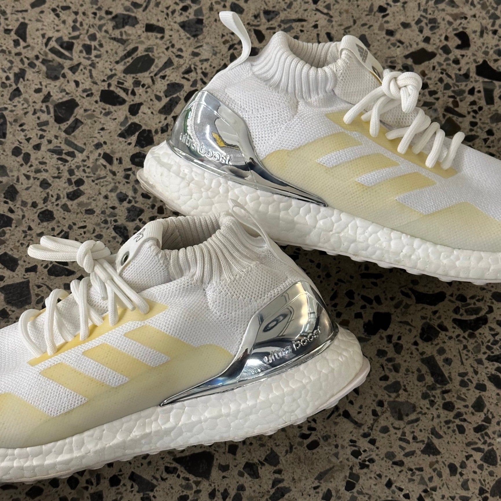 adidas Ultra Boost Mid Ronnie Fieg Friends and Family White