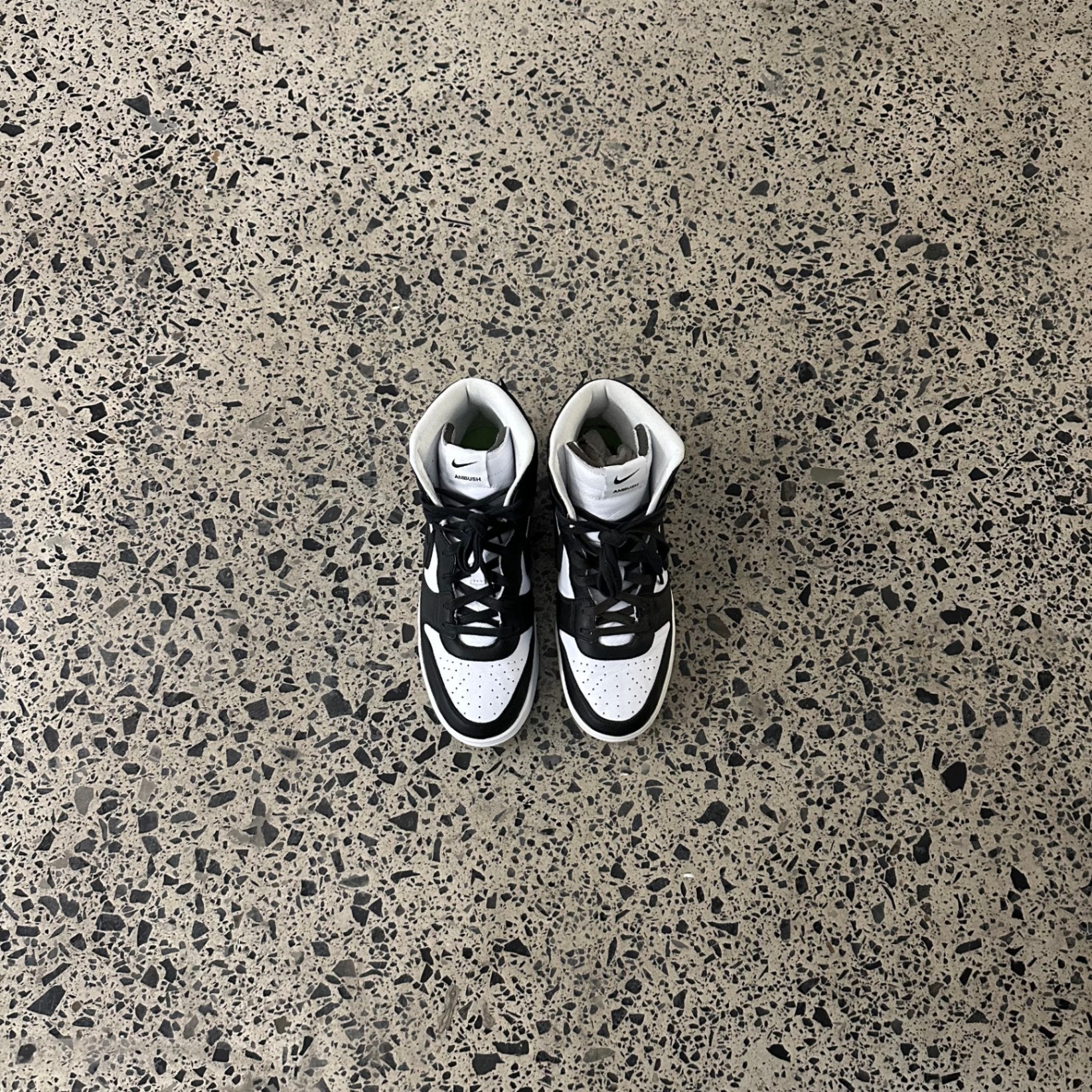 Nike Dunk High Ambush Black White