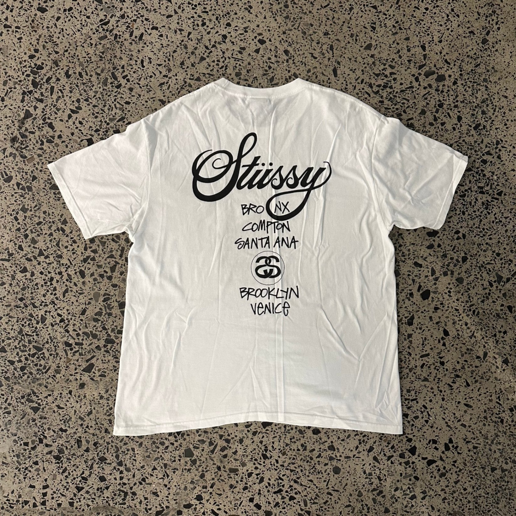 Stussy x Dover Street Market T-shirt White
