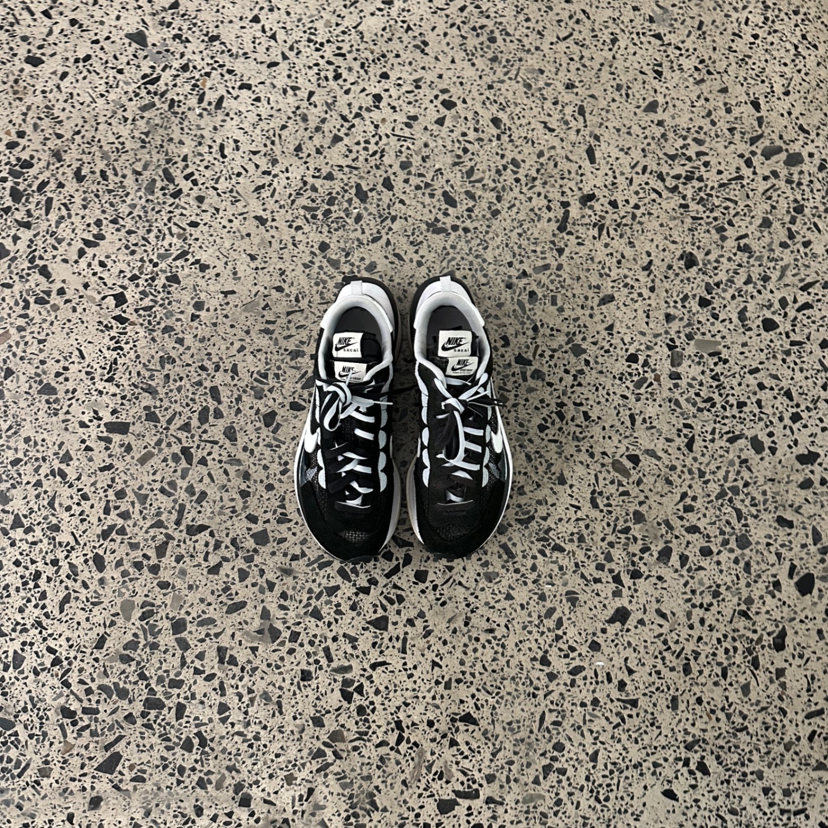 Nike Vaporwaffle sacai Black White