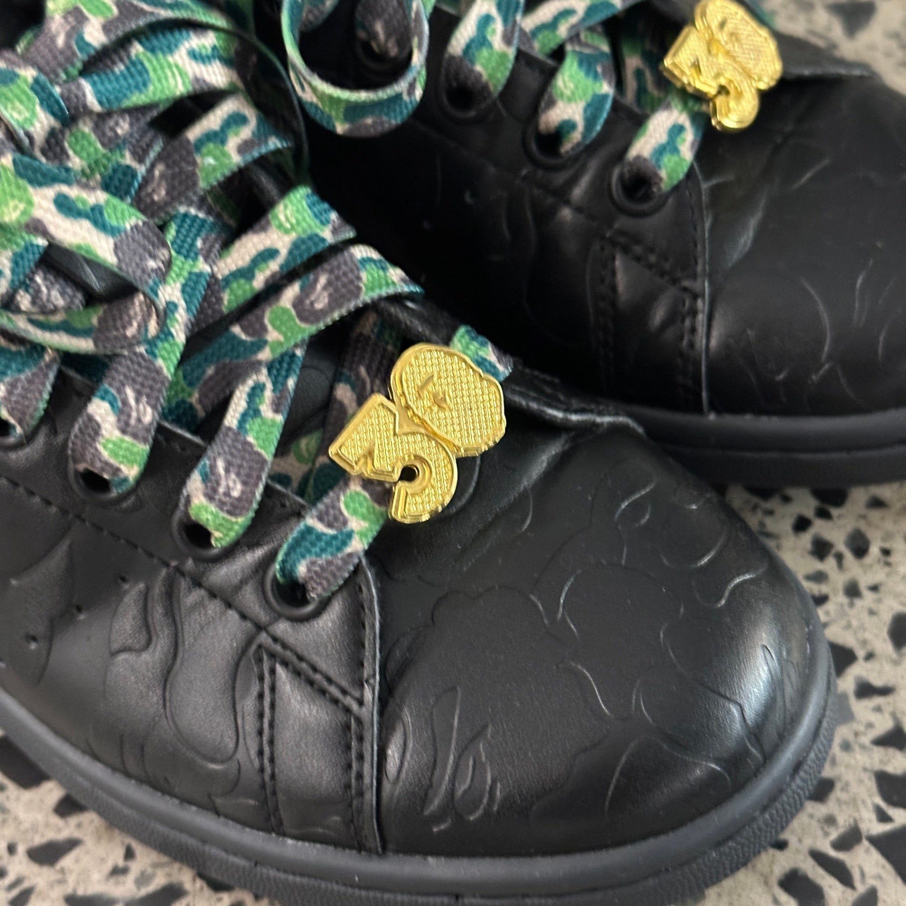 adidas Stan Smith Bape 30th Anniversary Black