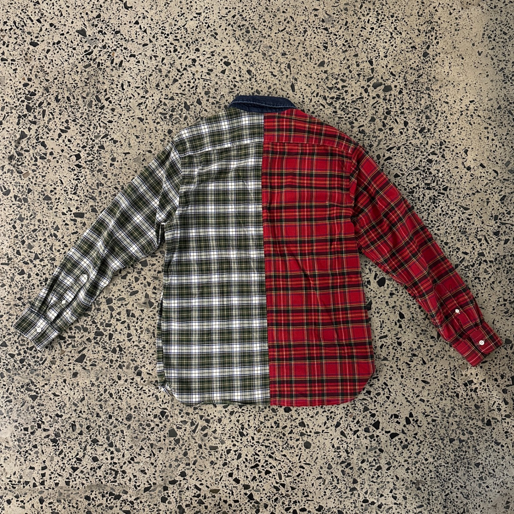 Levi's Checked Casual Shirt Olive Green & Red