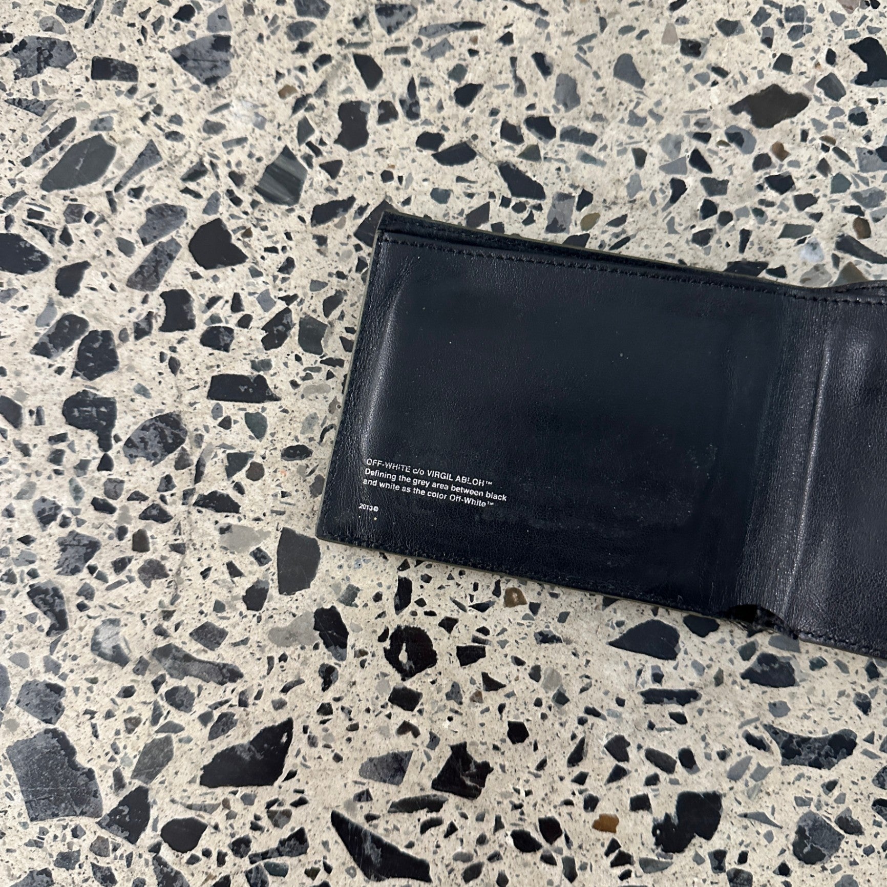 Off-White Bifold Wallet Camo
