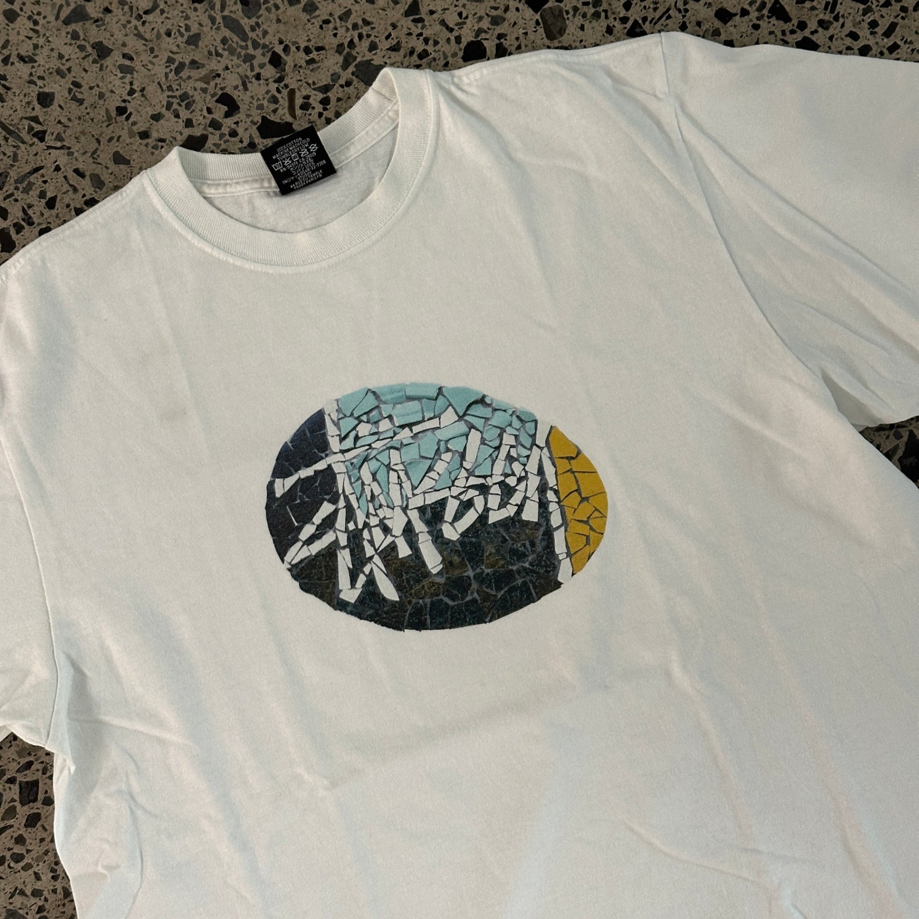 Stussy Mosaic Tee White