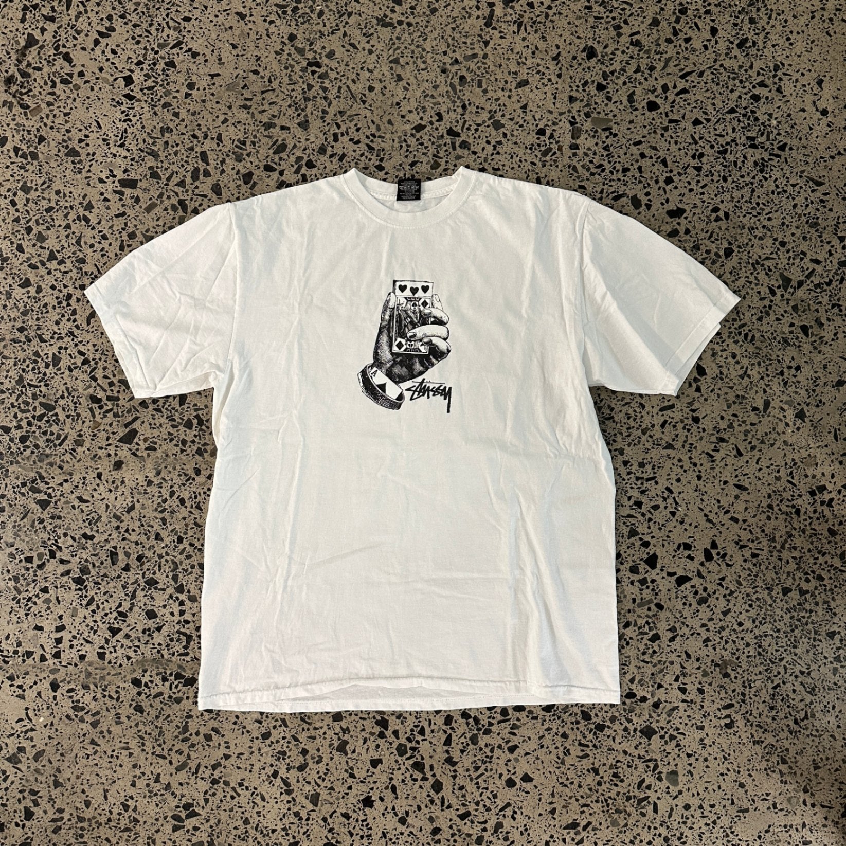 Stussy All Bets Off Pigment Dyed Tee Natural