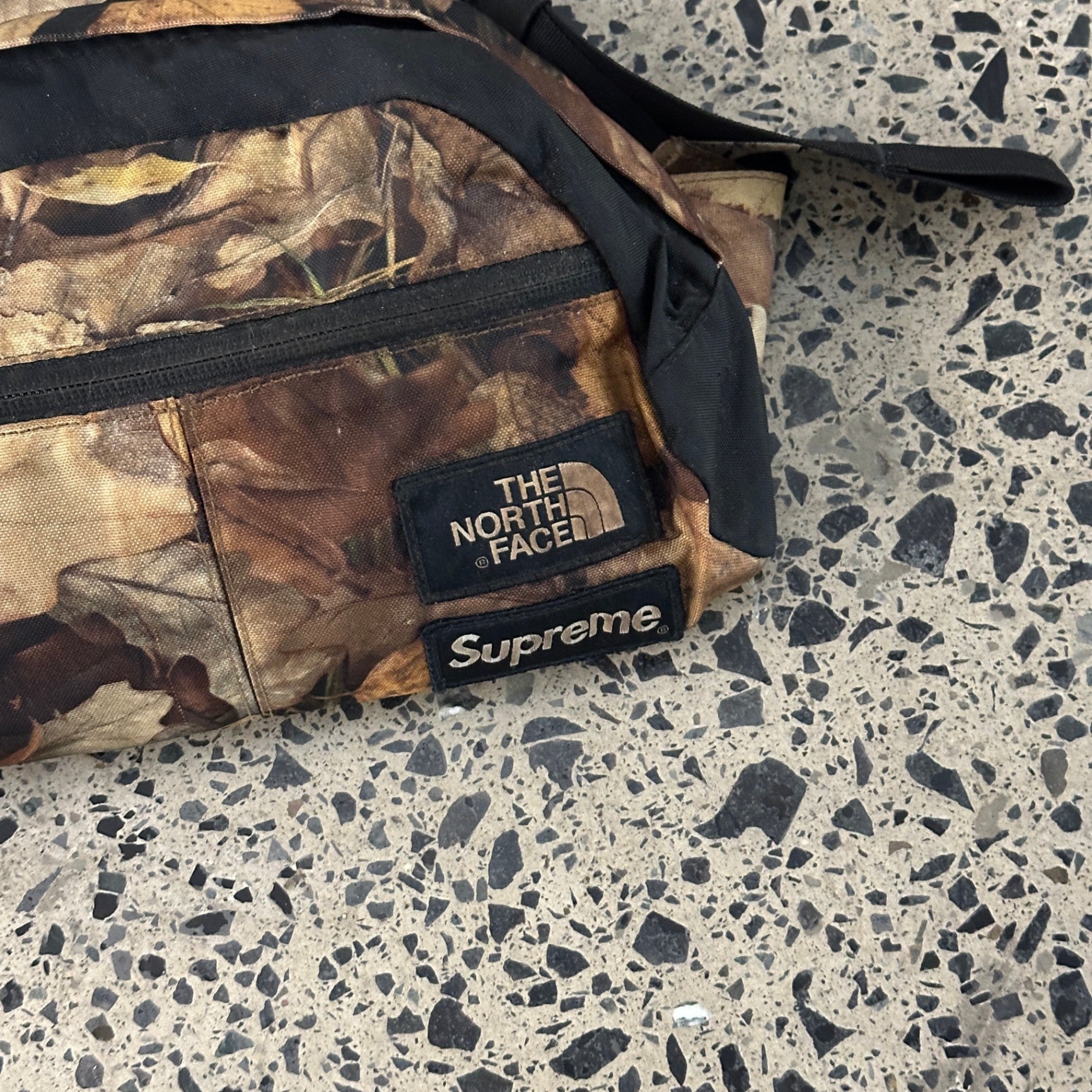 Supreme × The North Face Realtree Camo Shoulder Bag