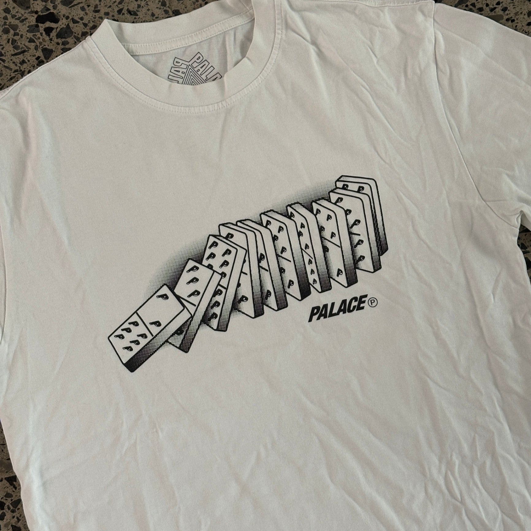 Palace Domino T-Shirt White