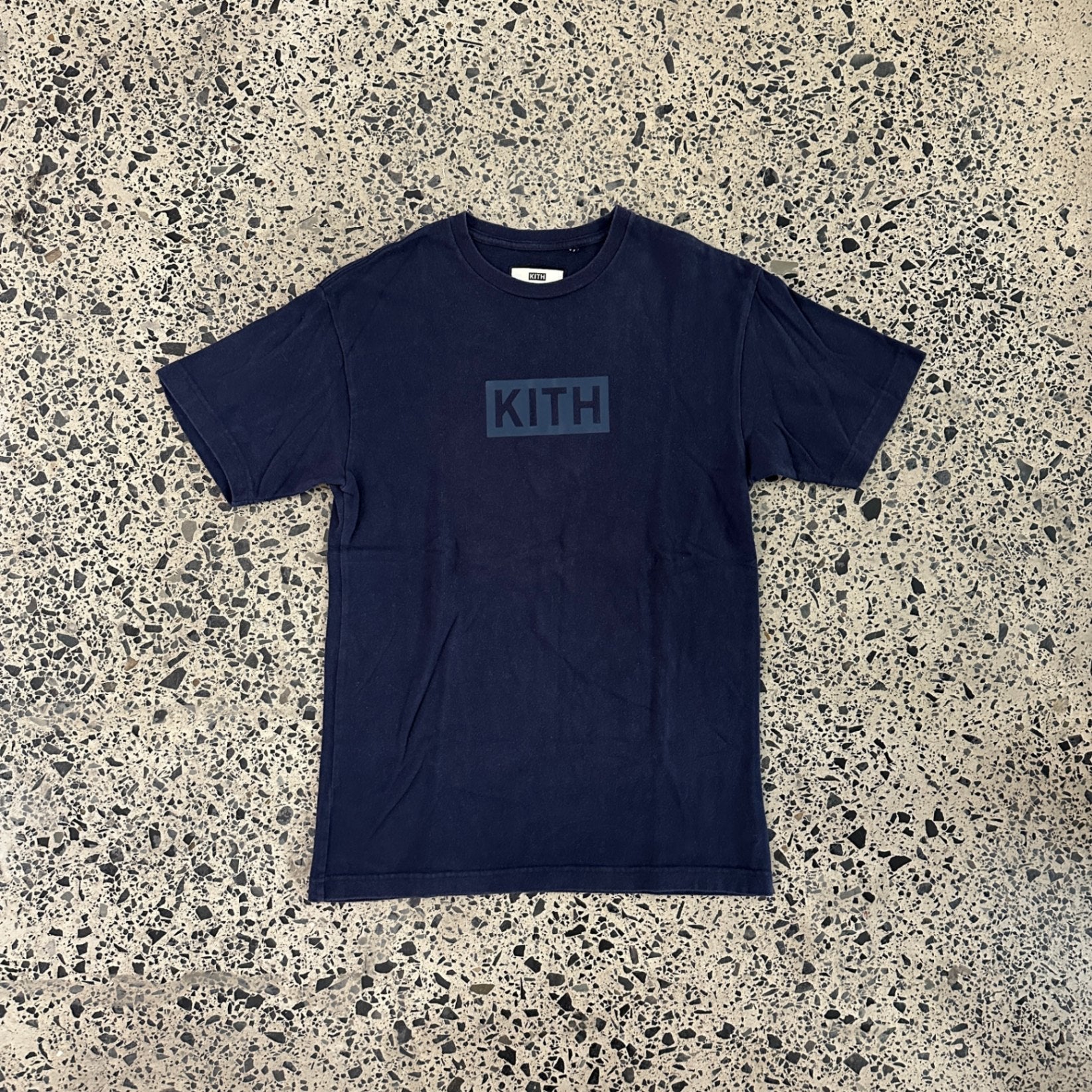Kith Logo T-Shirt Navy