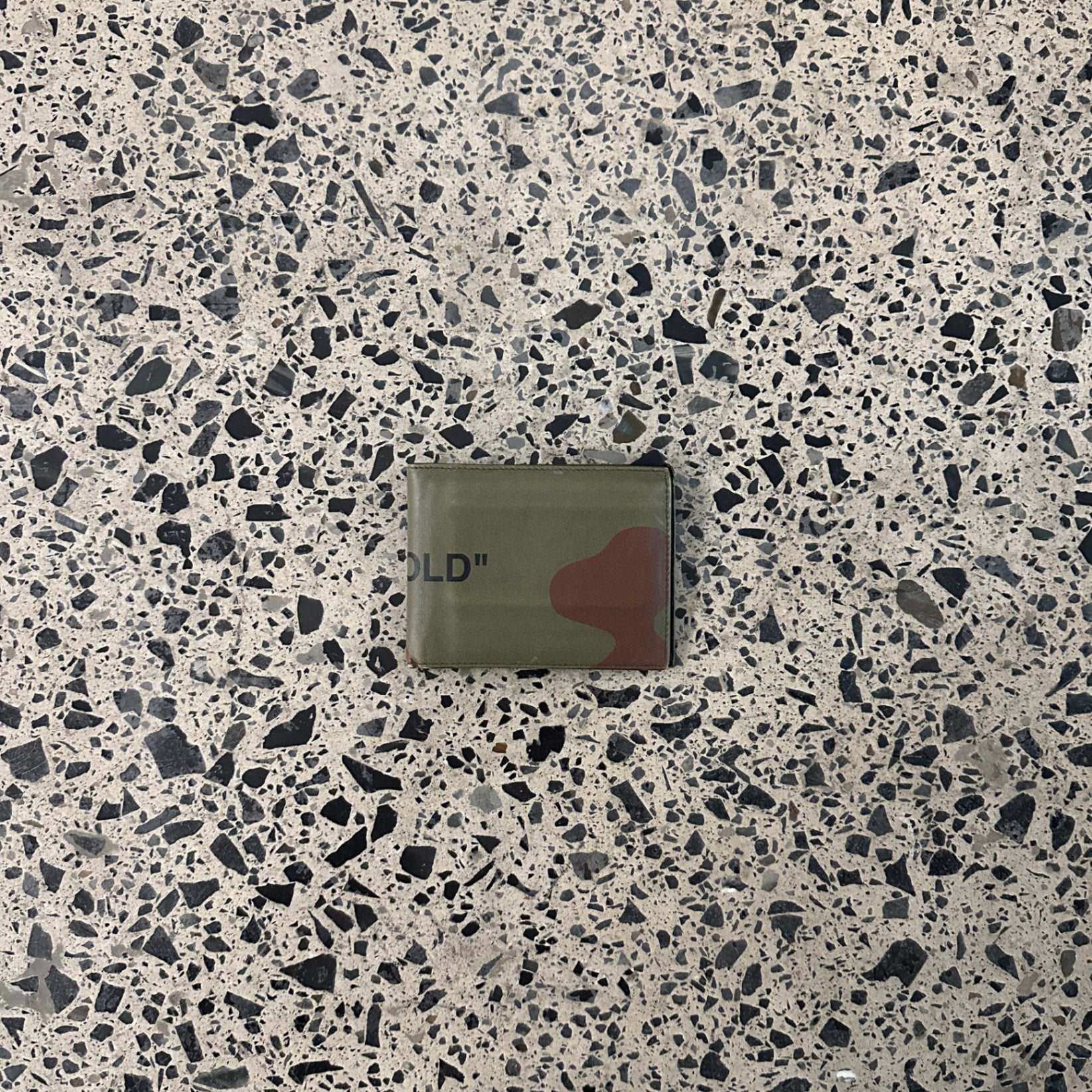 Off-White Bifold Wallet Camo