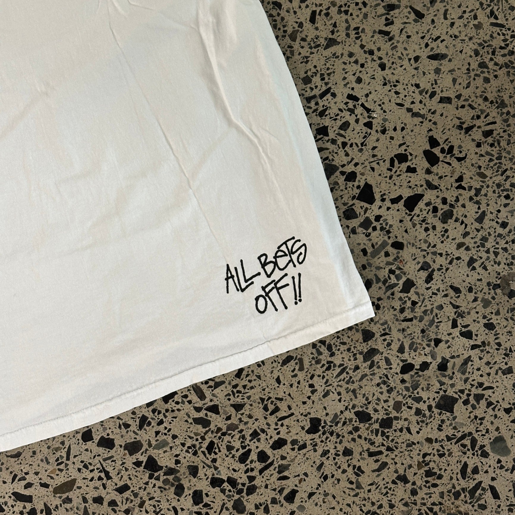 Stussy All Bets Off Pigment Dyed Tee Natural