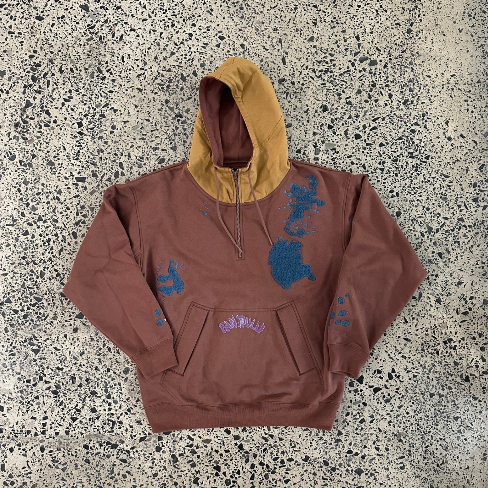 Converse x Bandulu Hoodie Brown/Cappuccino