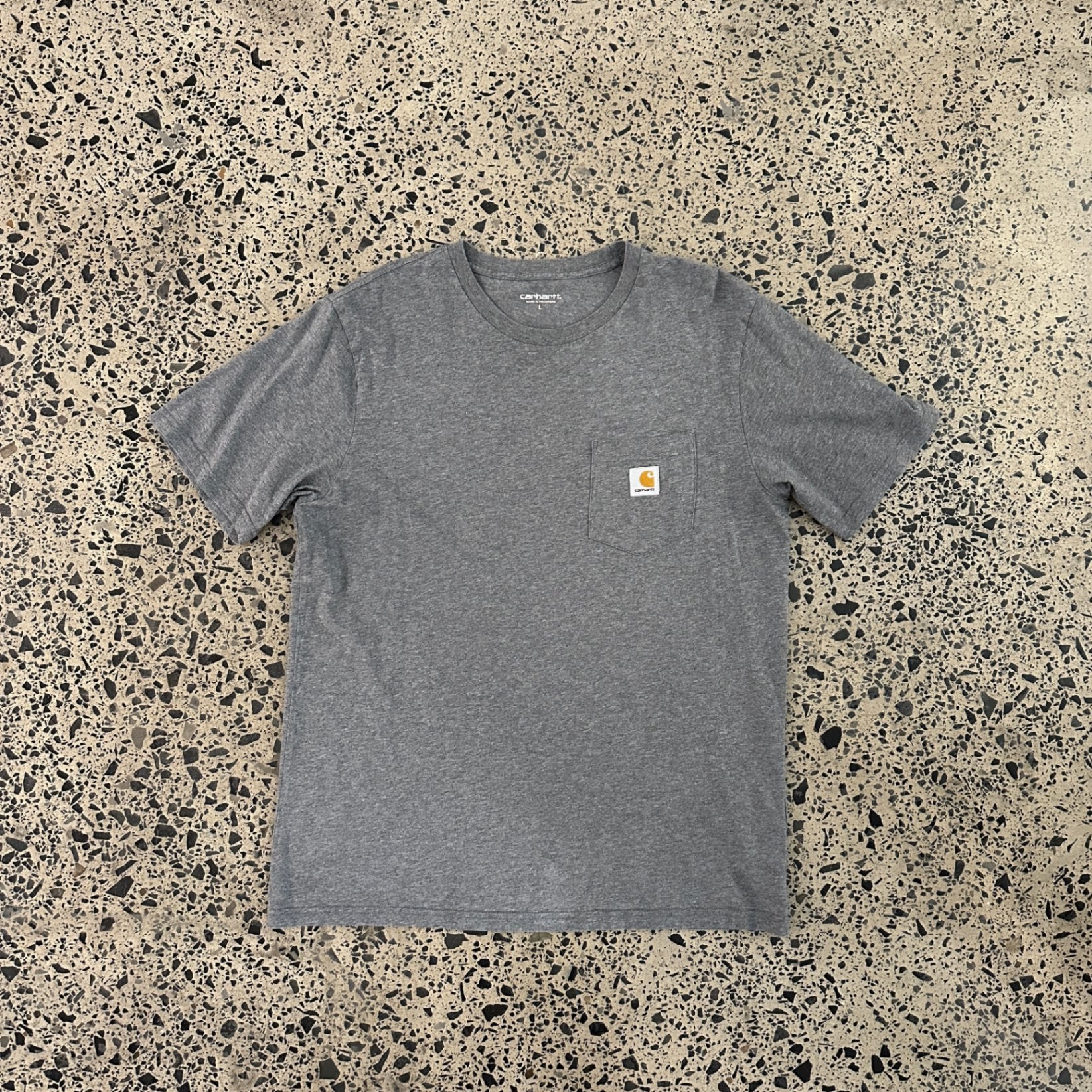 Carhartt WIP S/S Pocket T-Shirt Grey