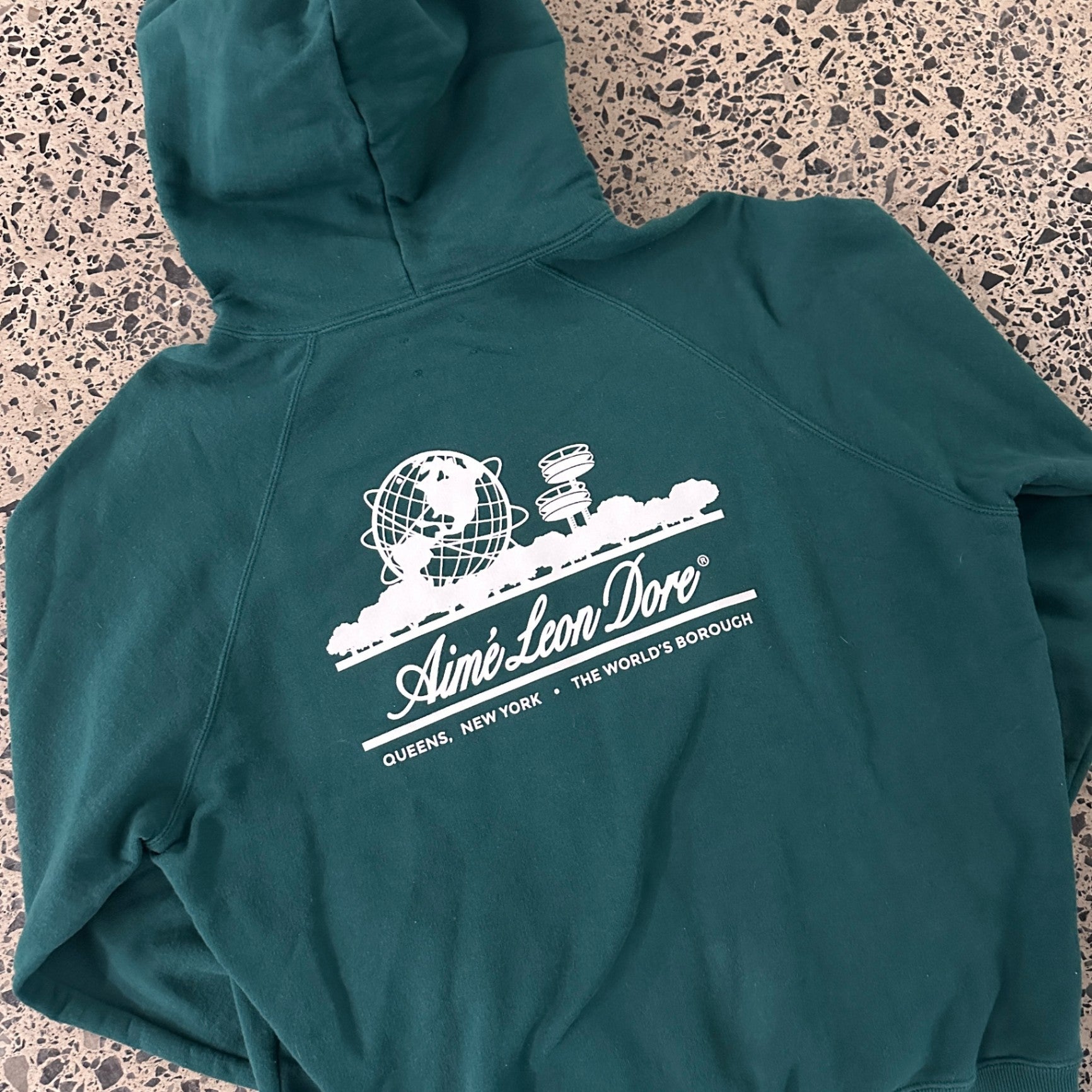 Aimé Leon Dore Unisphere Hoodie Botanical green
