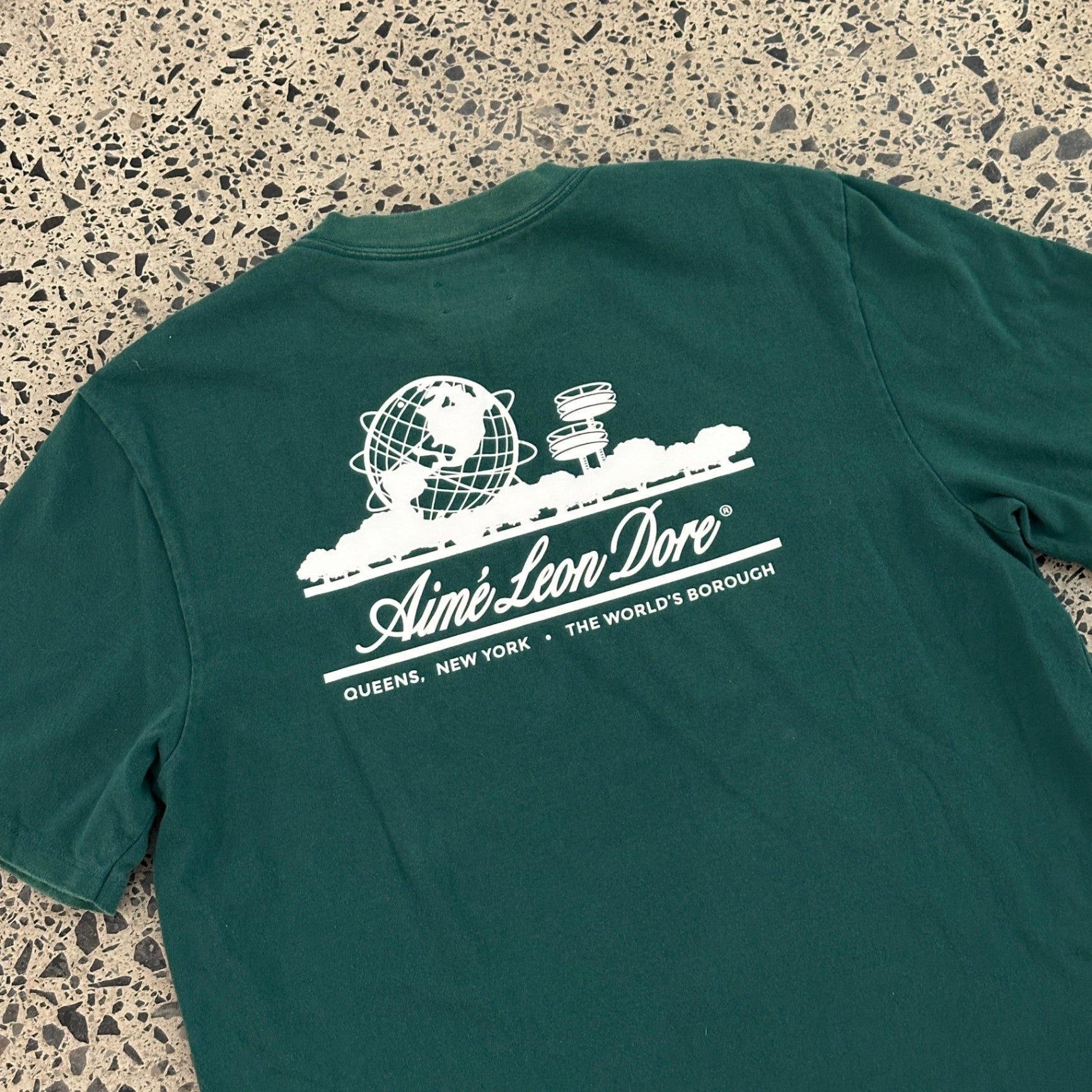 Aimé Leon Dore Unisphere Tee Green