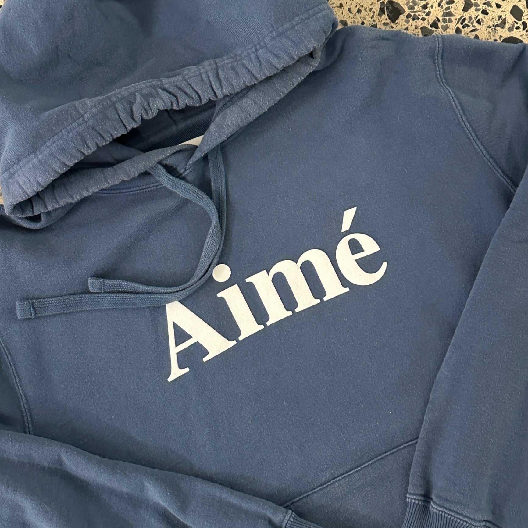 Aimé Leon Dore Kanga Hoodie Navy Blue