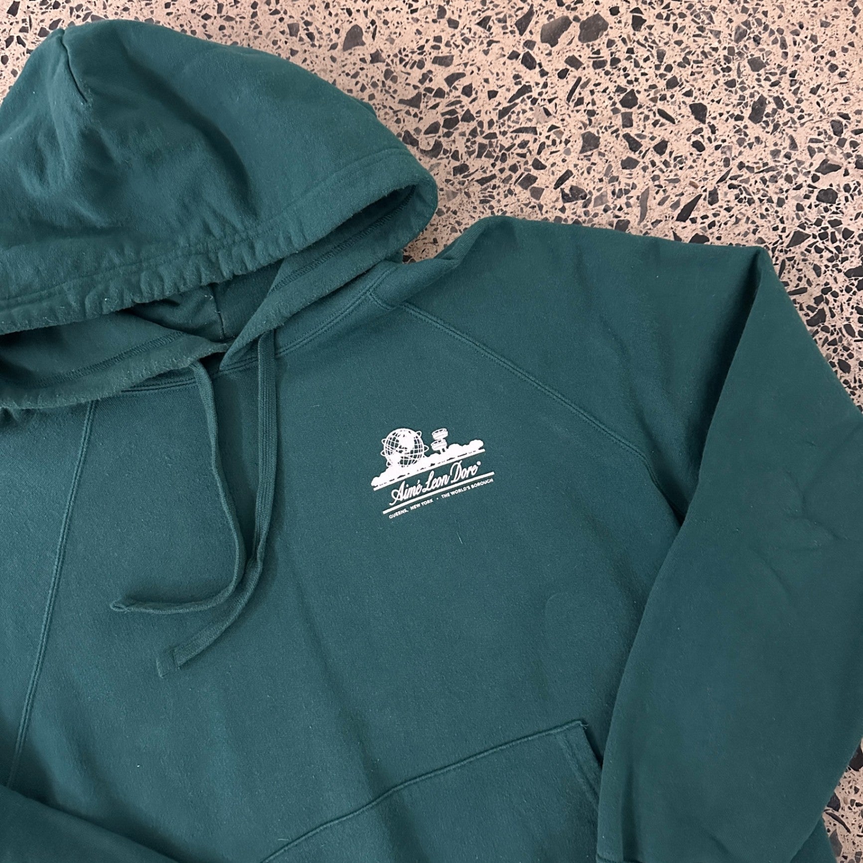 Aimé Leon Dore Unisphere Hoodie Botanical green