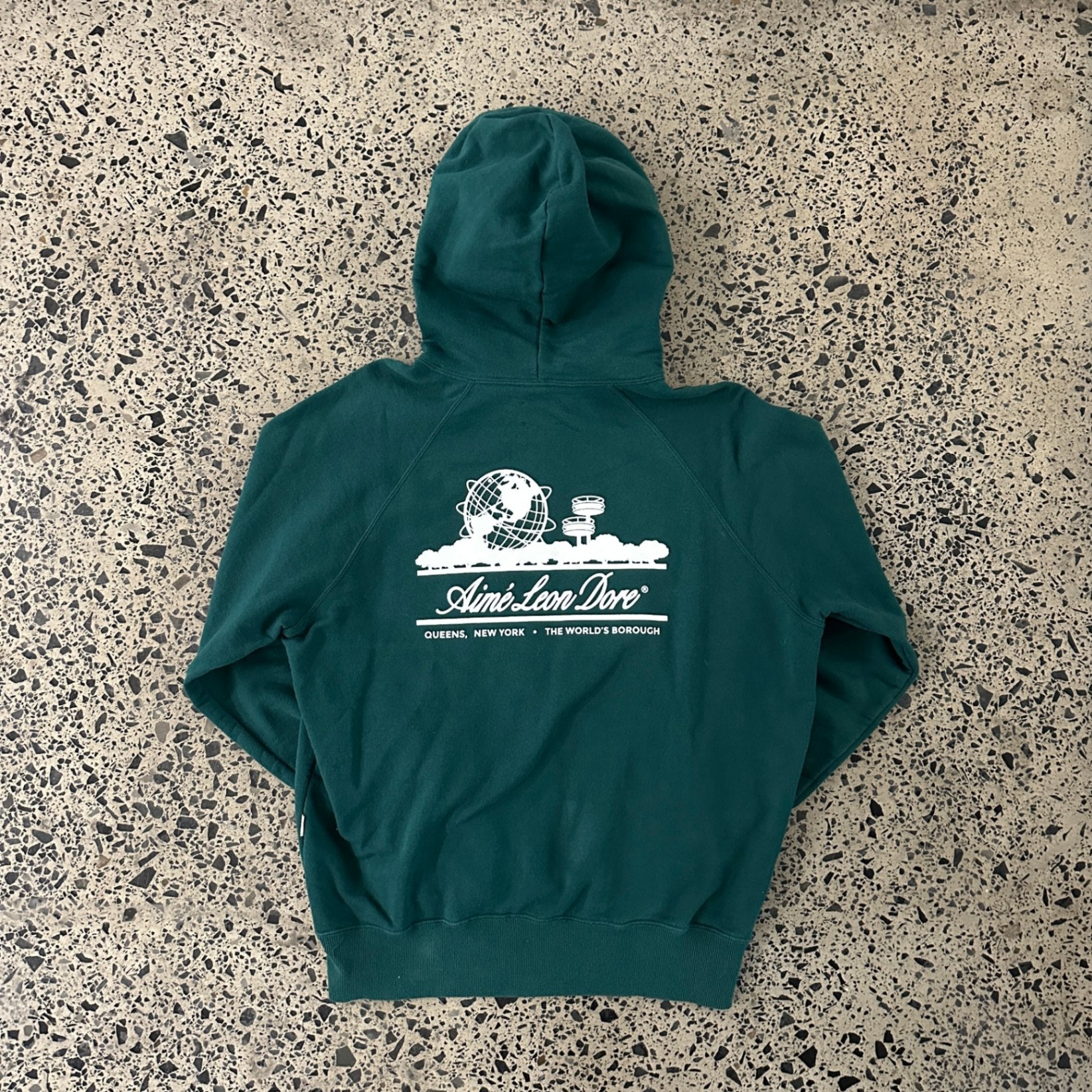 Aimé Leon Dore Unisphere Hoodie Botanical green