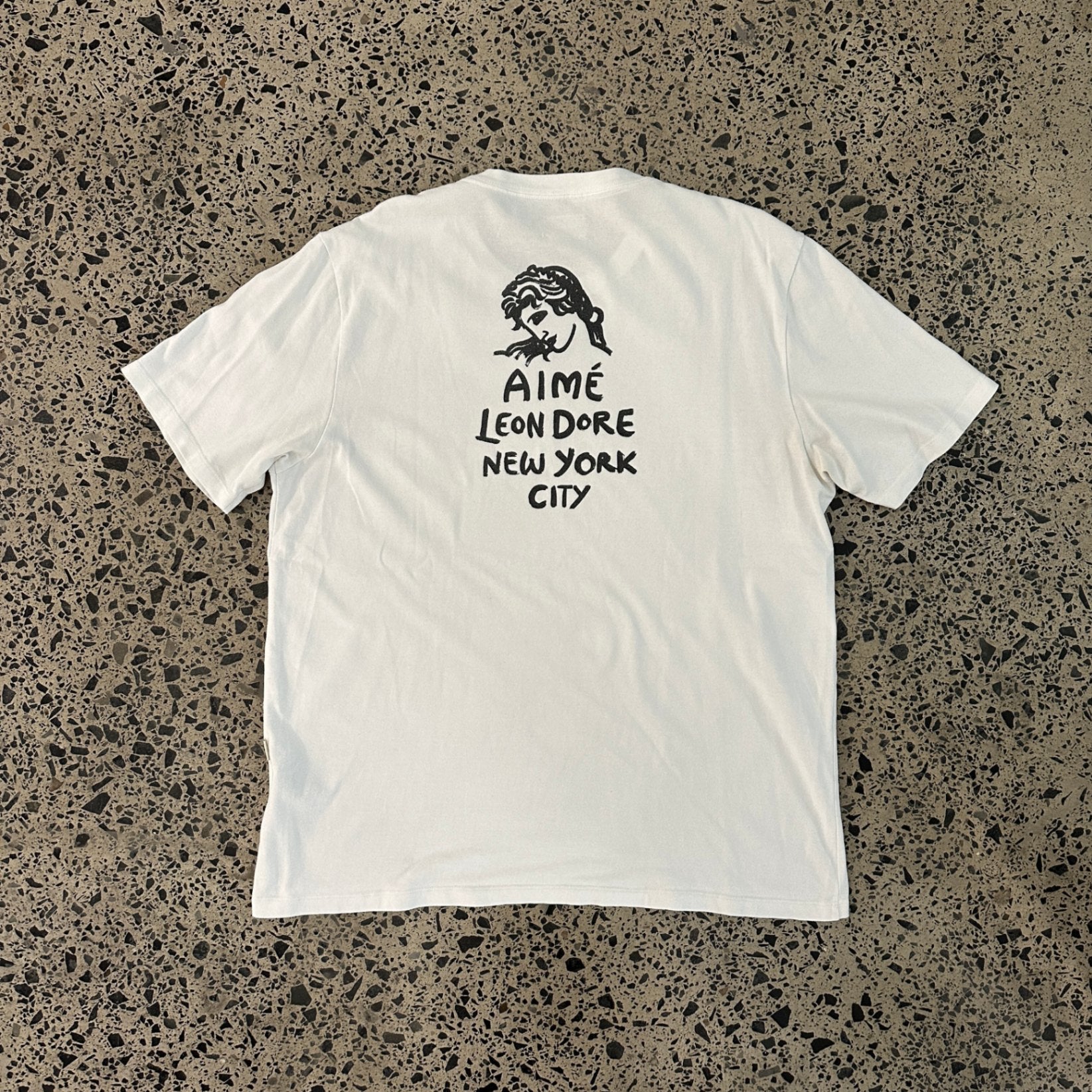 Aimé Leon Dore Form Logo Tee White