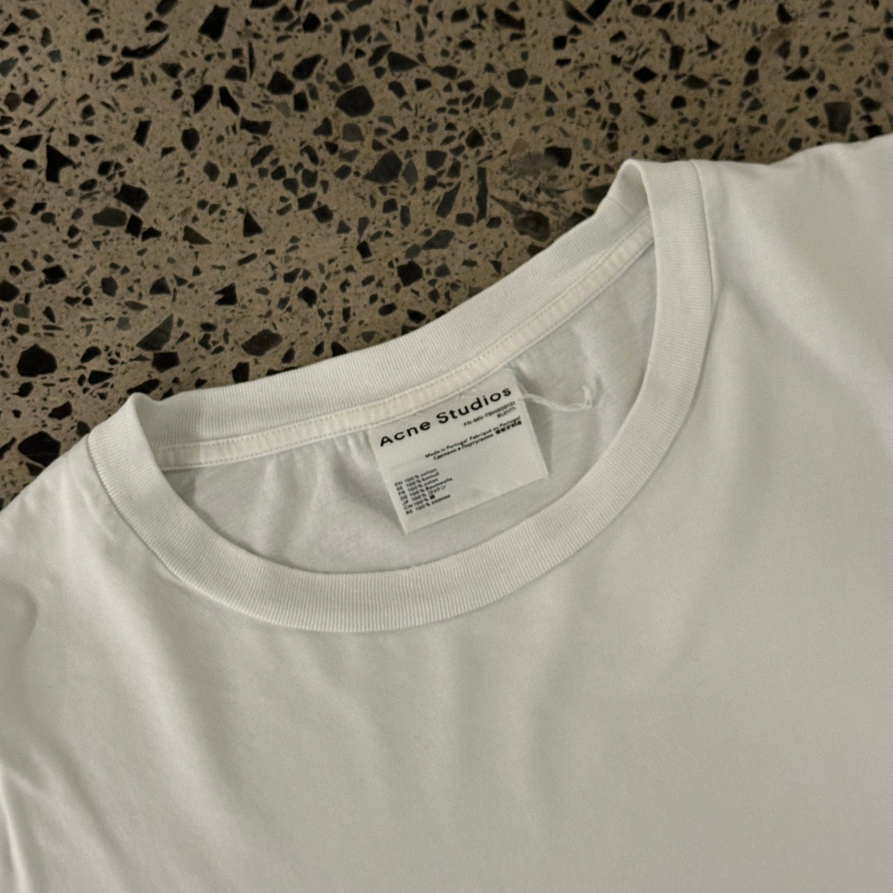 Acne Studios Slim T-Shirt White