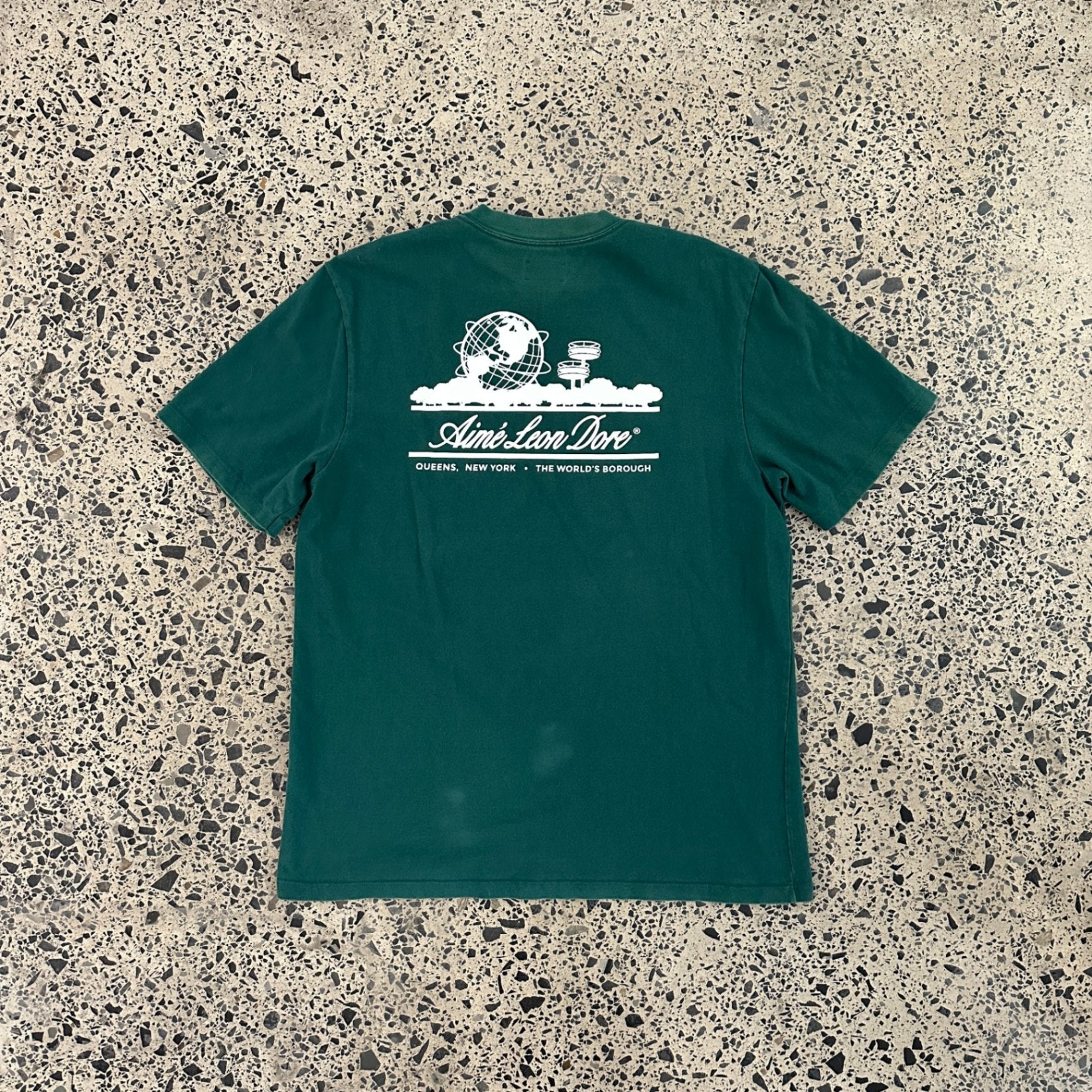 Aimé Leon Dore Unisphere Tee Green