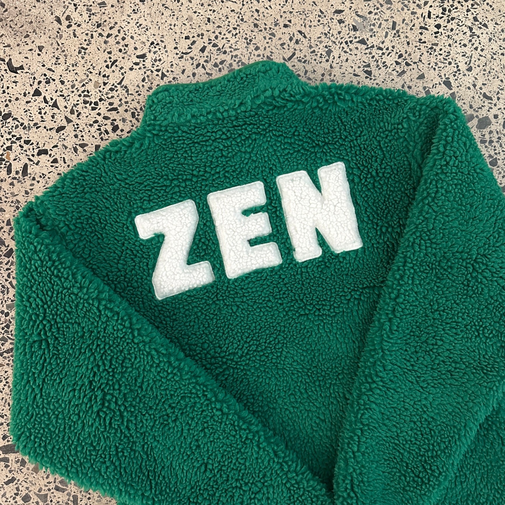 Captain's Zen Garden Zen Sherpa Jacket Green