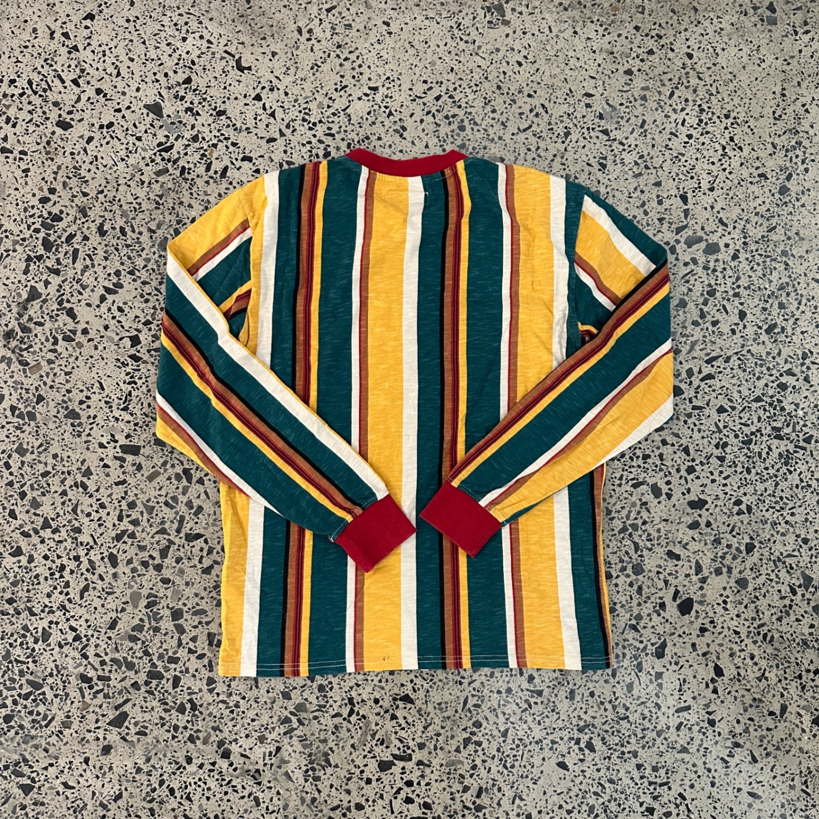 Guess Vintage Los Angeles Striped Long Sleeve Multi
