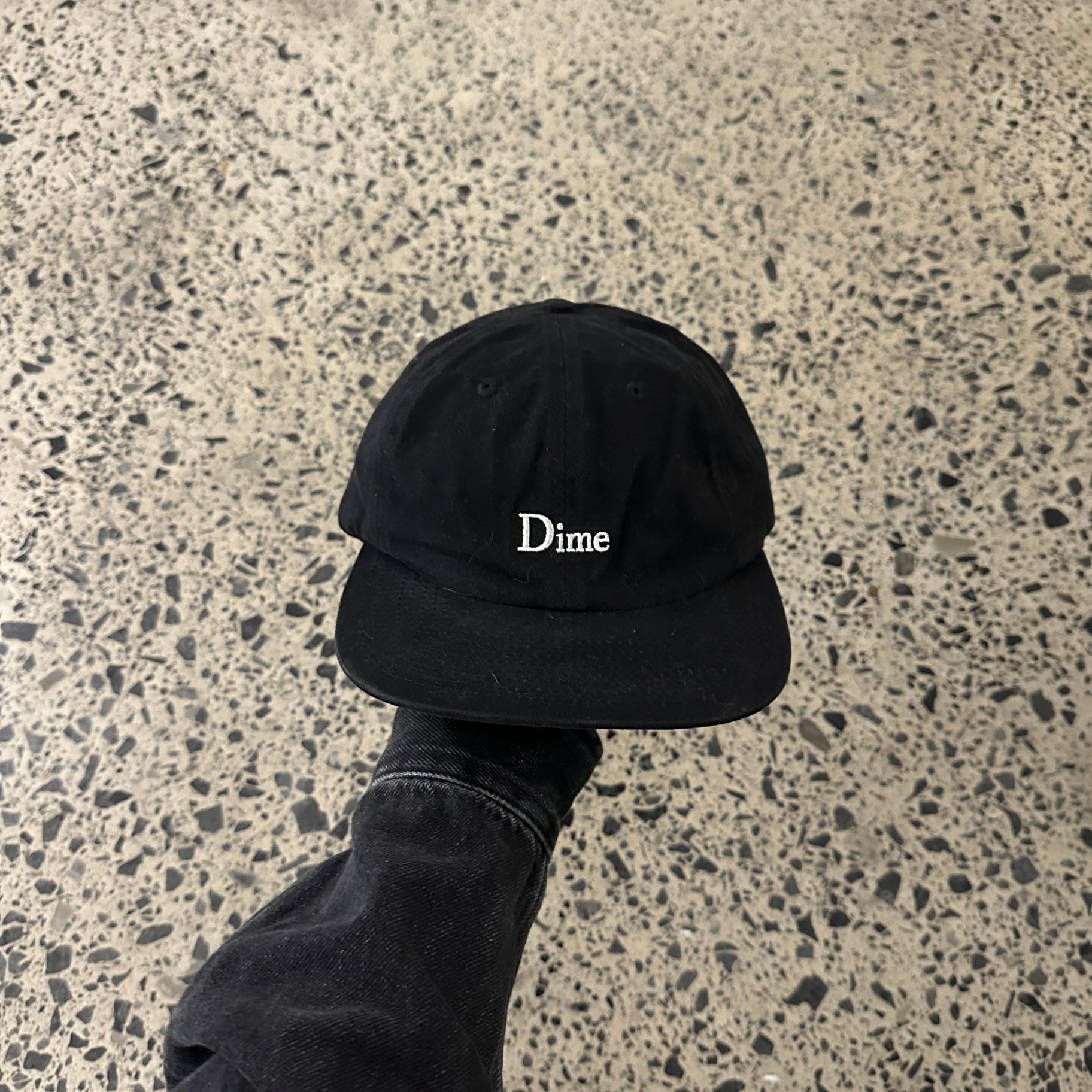 Dime Classic Logo Cap Black