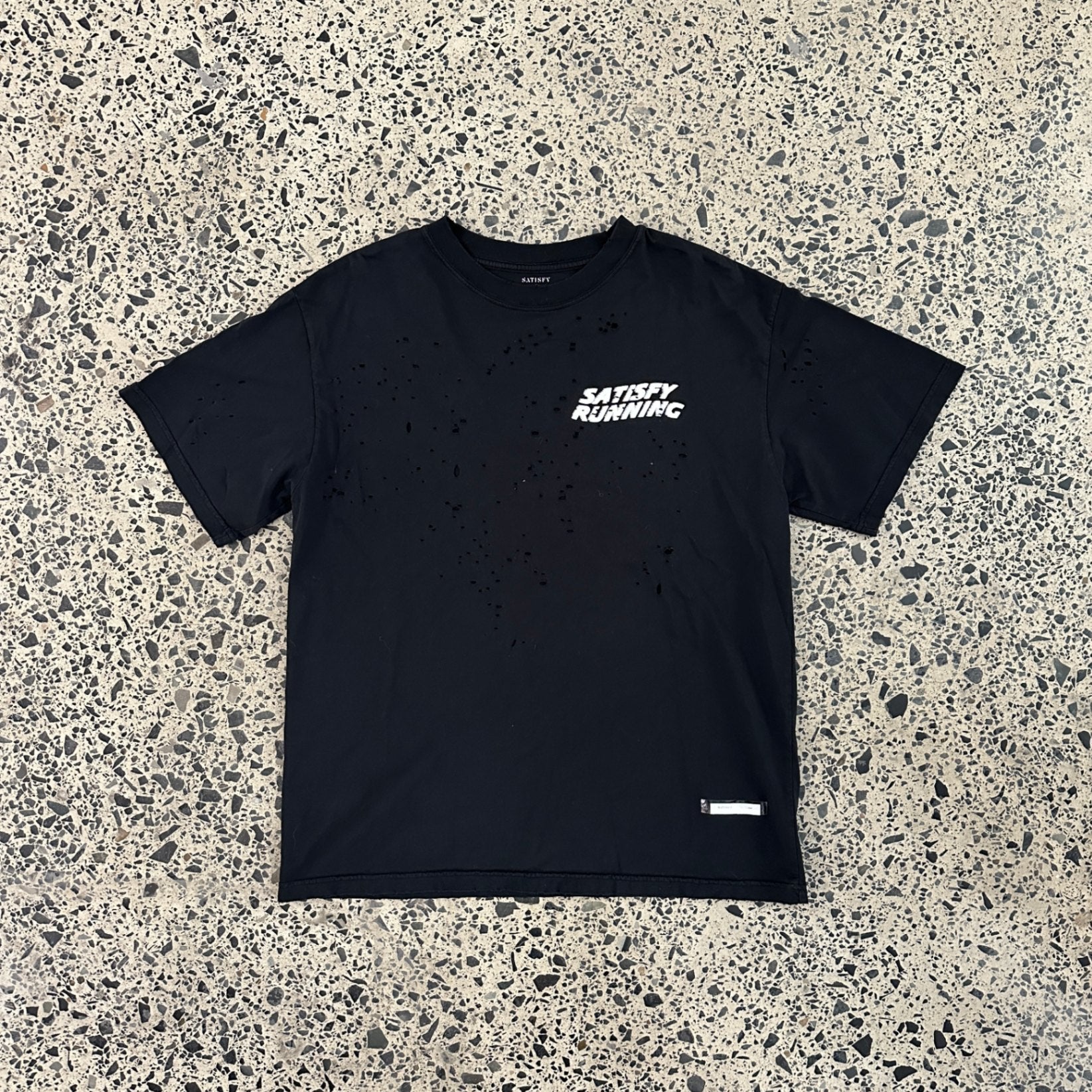 Satisfy Running MothTech T-Shirt Black