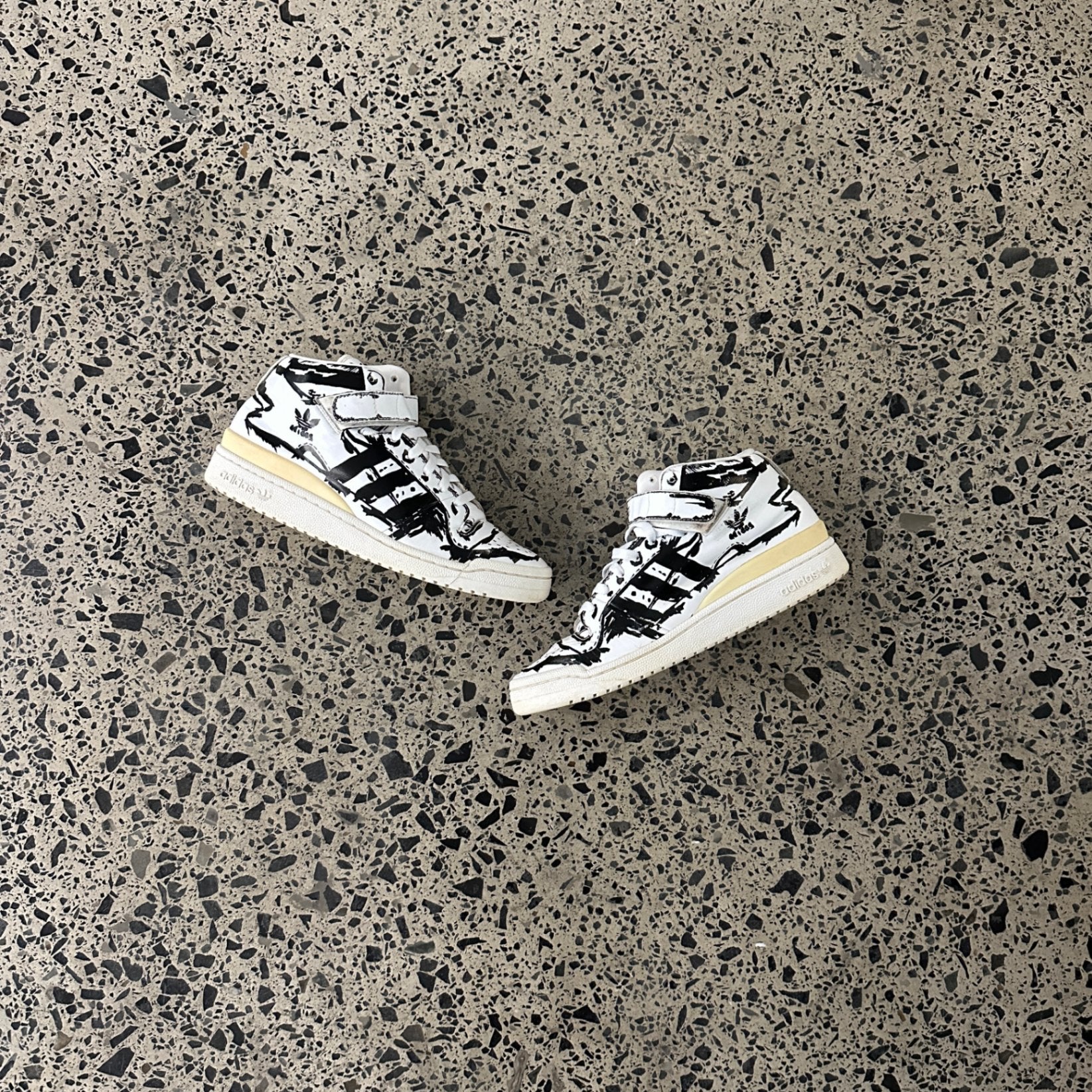adidas originals Forum Mid Draw Black White