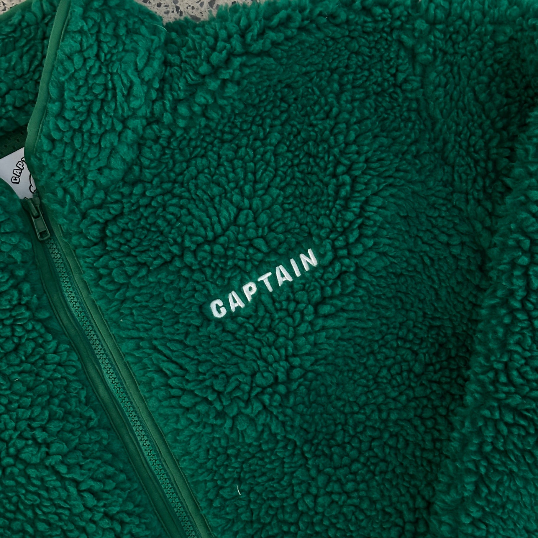 Captain's Zen Garden Zen Sherpa Jacket Green