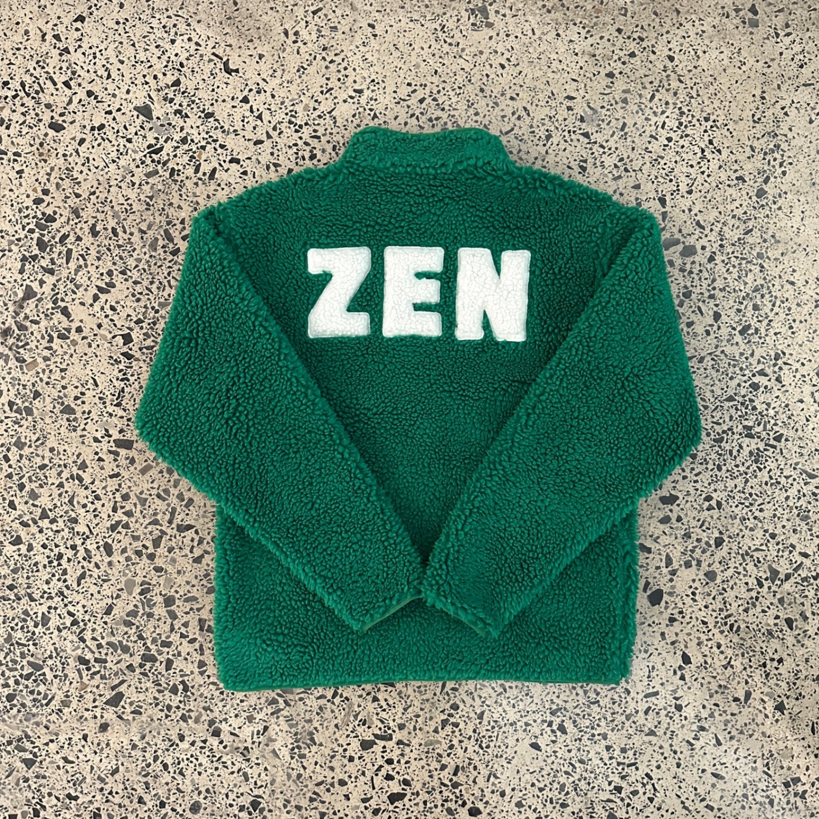 Captain's Zen Garden Zen Sherpa Jacket Green