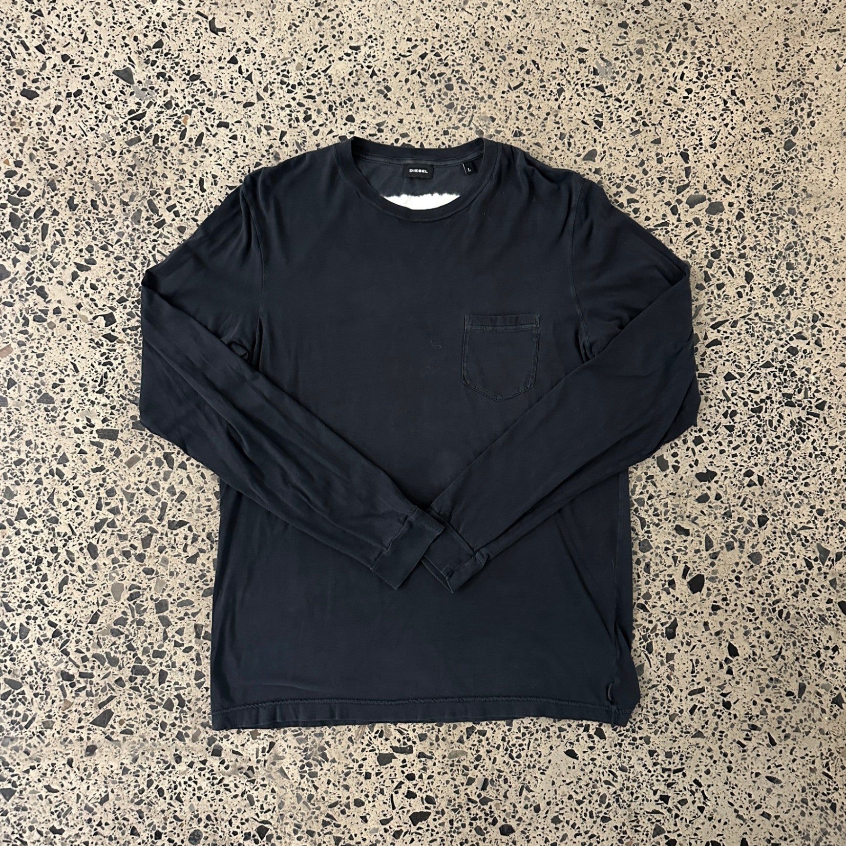 Diesel LS Tee Black