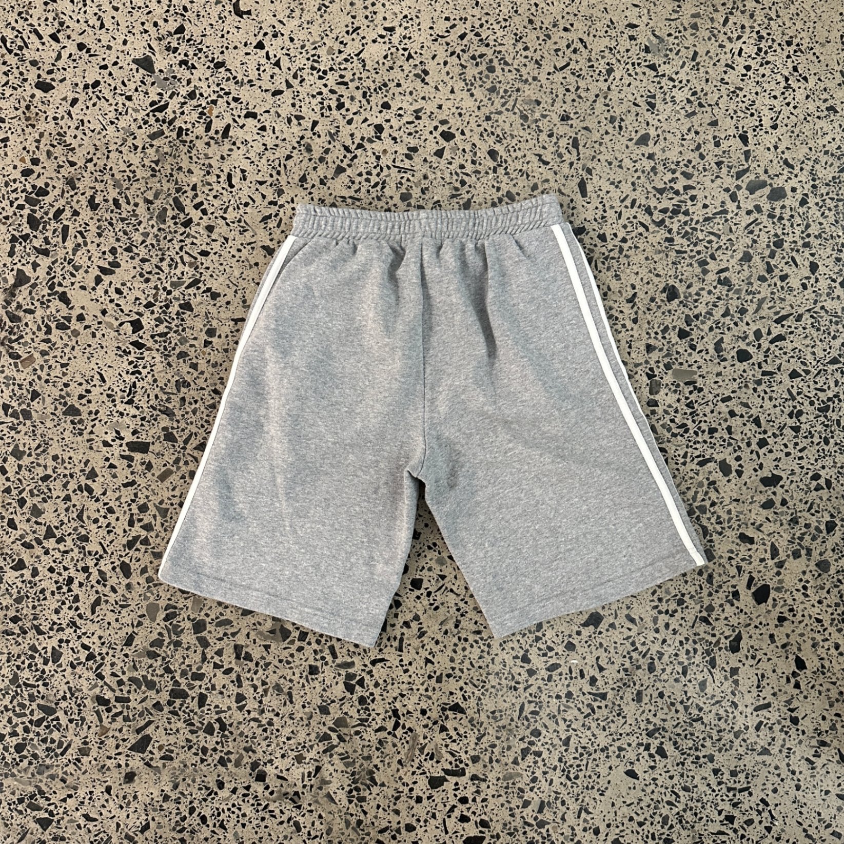 adidas Originals 3 Stripes Zip Pocket Shorts Grey