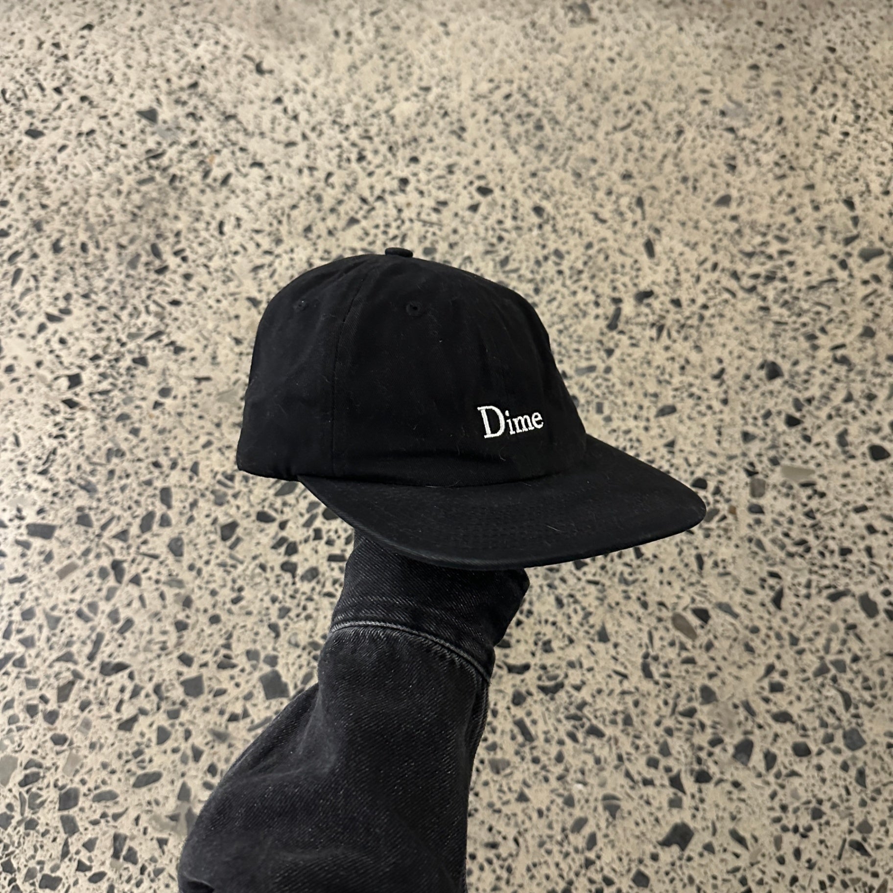 Dime Classic Logo Cap Black