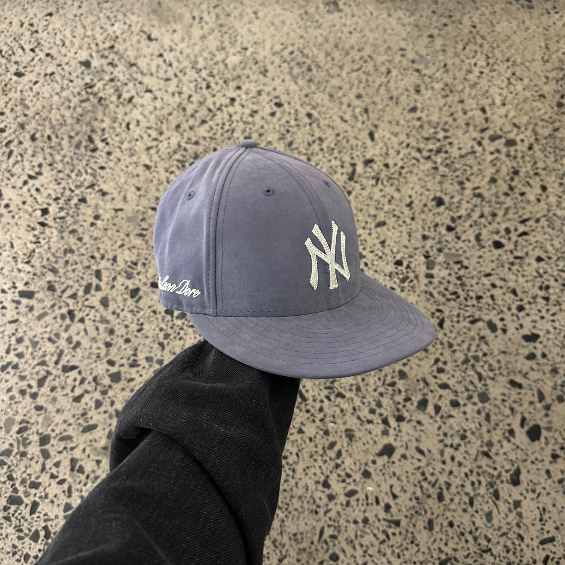 Aime Leon Dore x New Era Brushed Nylon Yankees (2021) Hat Blue