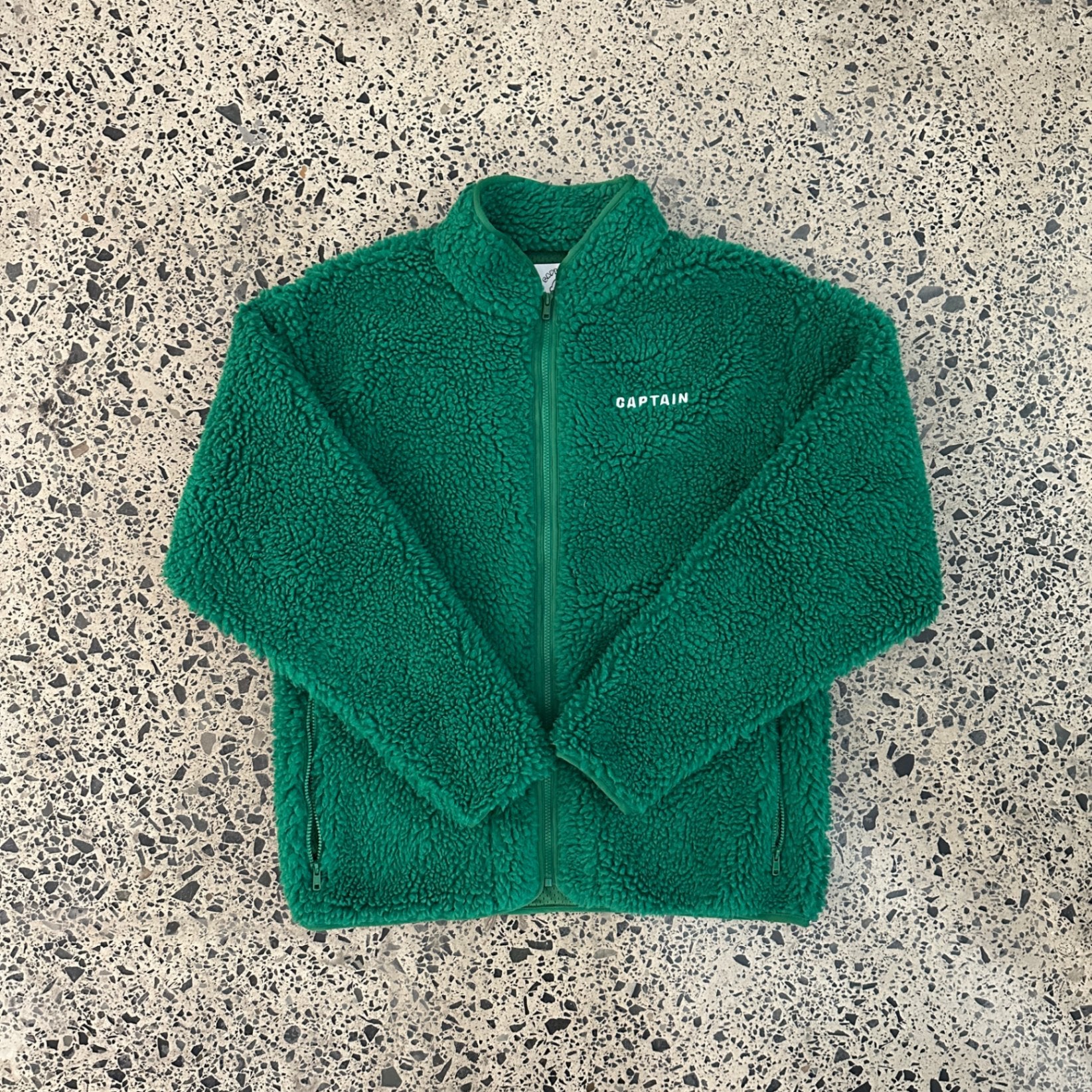 Captain's Zen Garden Zen Sherpa Jacket Green
