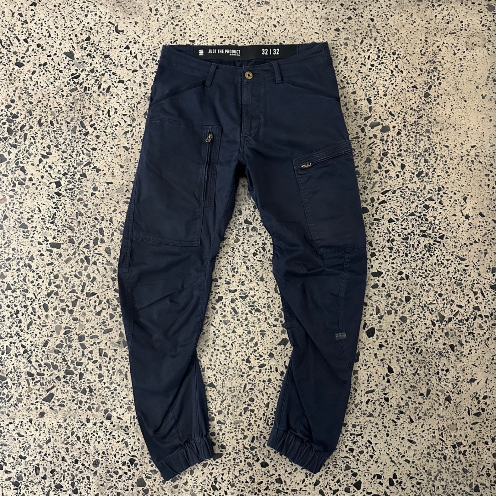 G Star Raw Cargo Pants Navy