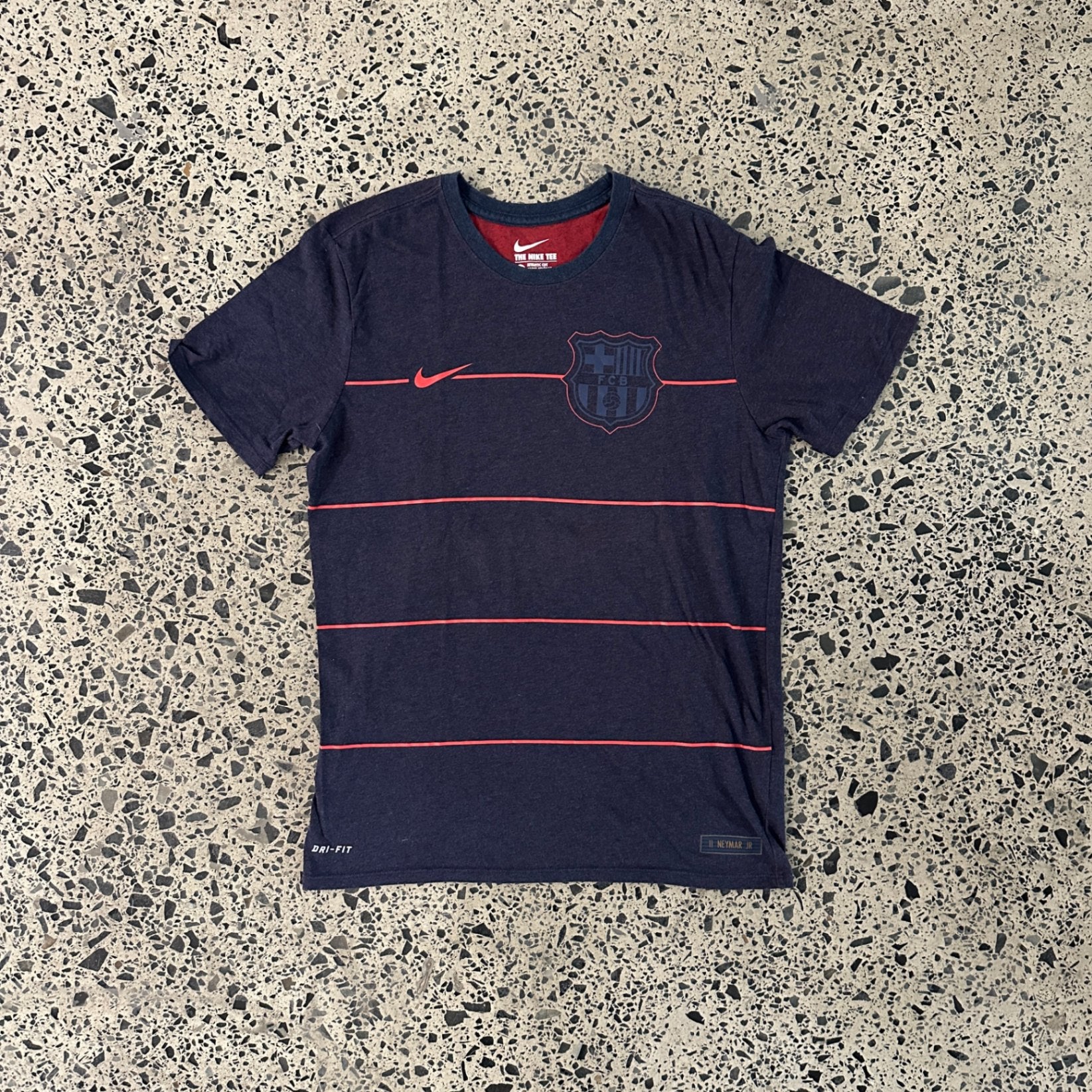 Nike FCB Neymar T-Shirt Navy