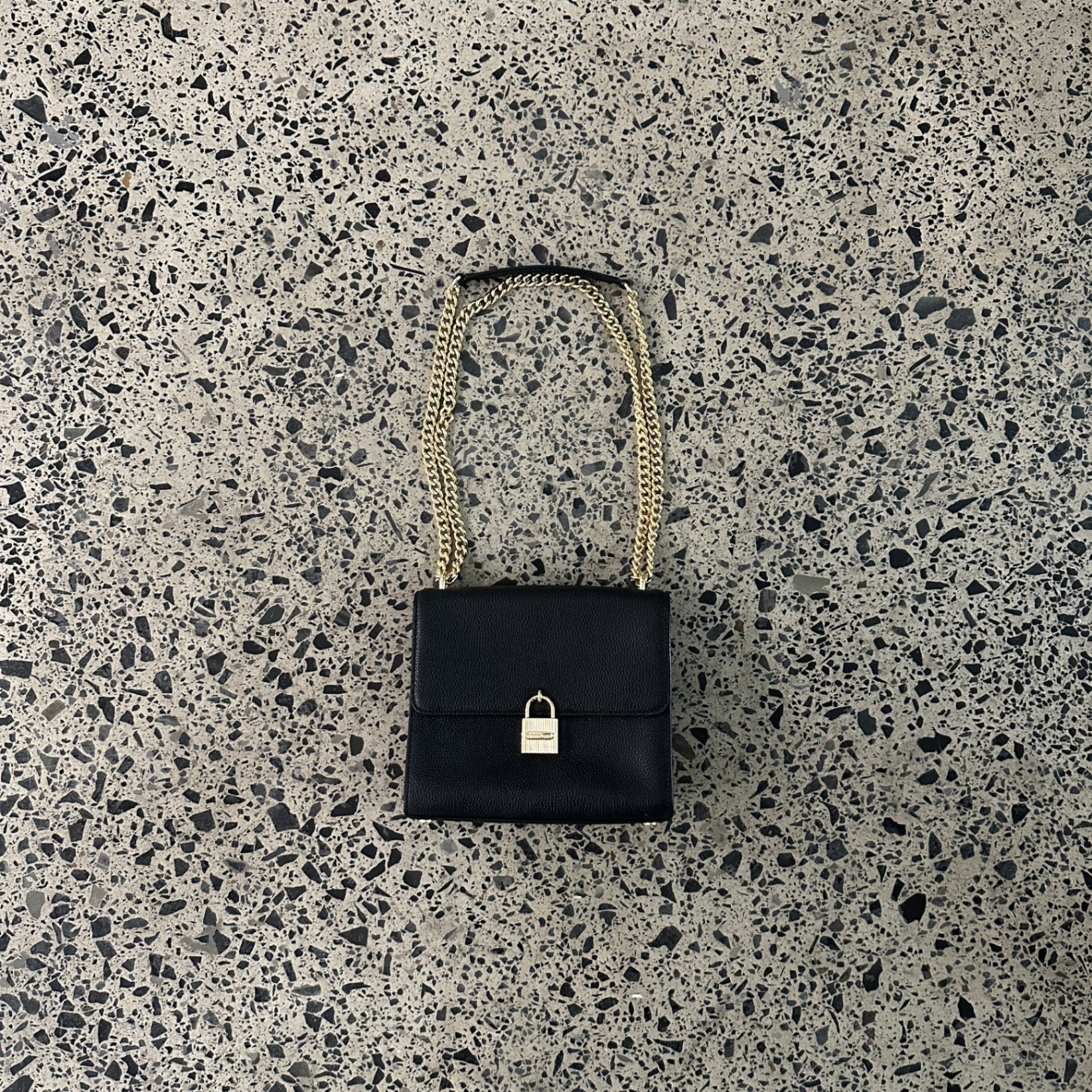 Michael Kors Mercer Large Leather Messenger Bag Black