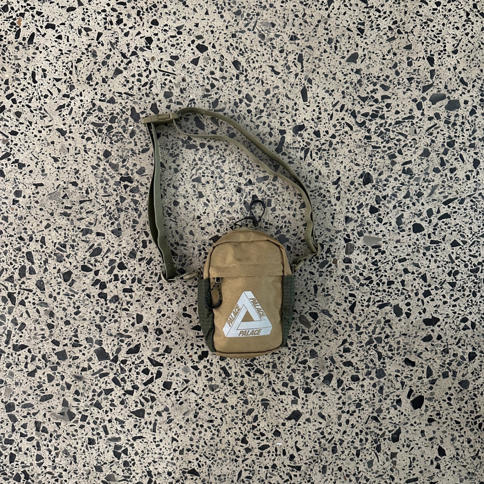 Palace Ballistic Shot Bag Gold